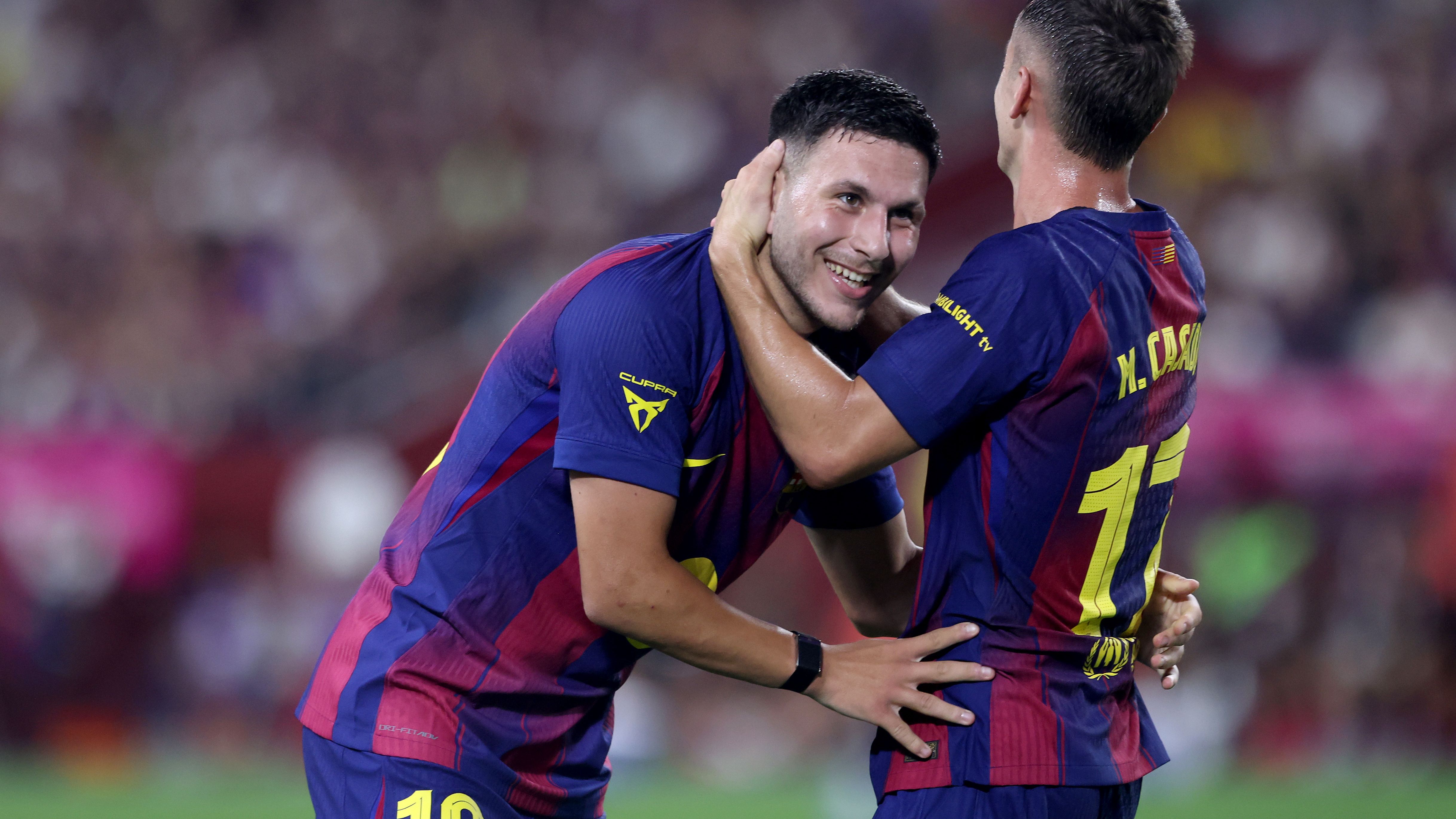 Marcus Rashford upstaged on Barcelona debut! Wonderkids Roony Bardghji & Pedro Fernandez saves Hansi Flick's side to kick off pre-season with win over Vissel Kobe