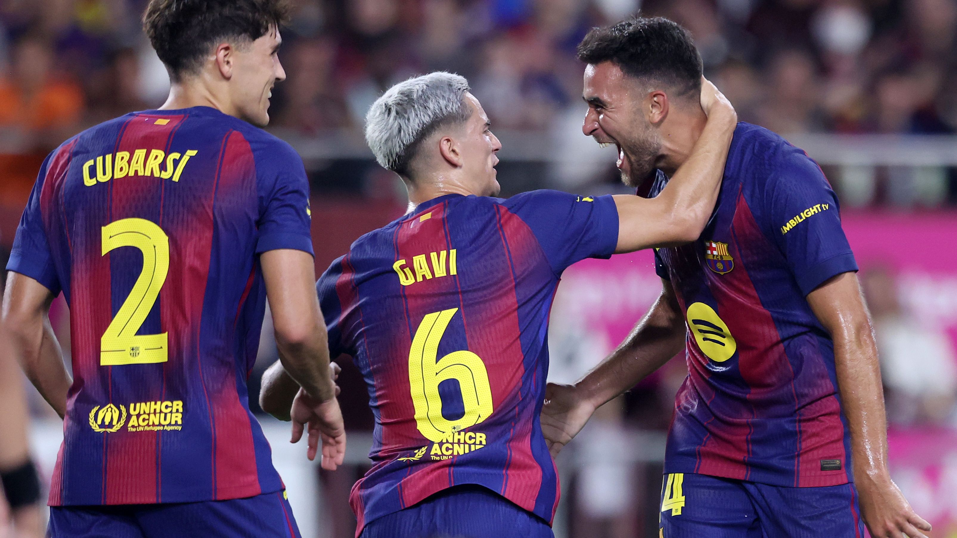 Marcus Rashford upstaged on Barcelona debut! Wonderkids Roony Bardghji & Pedro Fernandez saves Hansi Flick's side to kick off pre-season with win over Vissel Kobe