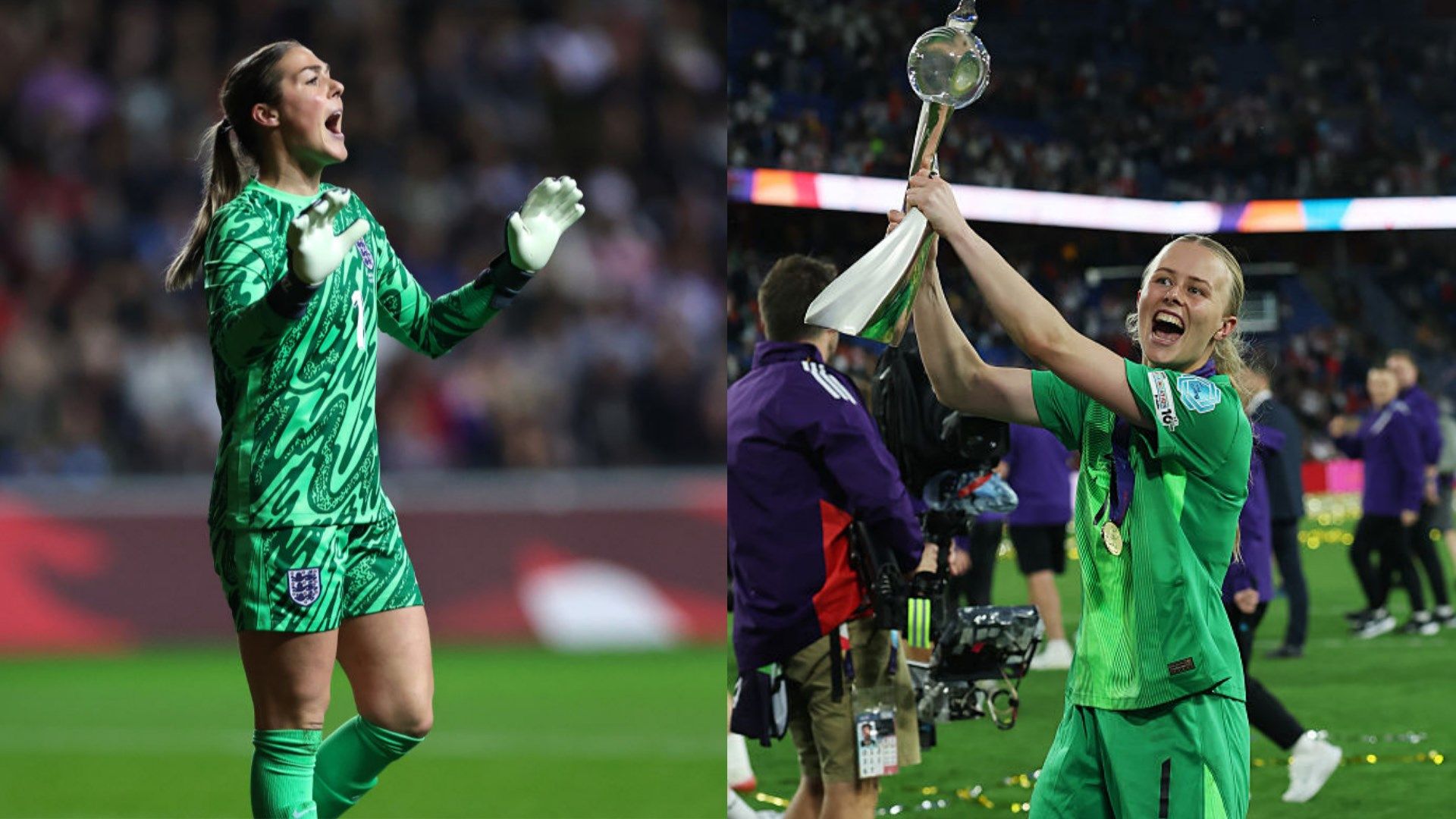 Mary Earps sends out message to Lionesses after Hannah Hampton stars in England's dramatic shoot-out win over Spain in Euro 2025 final