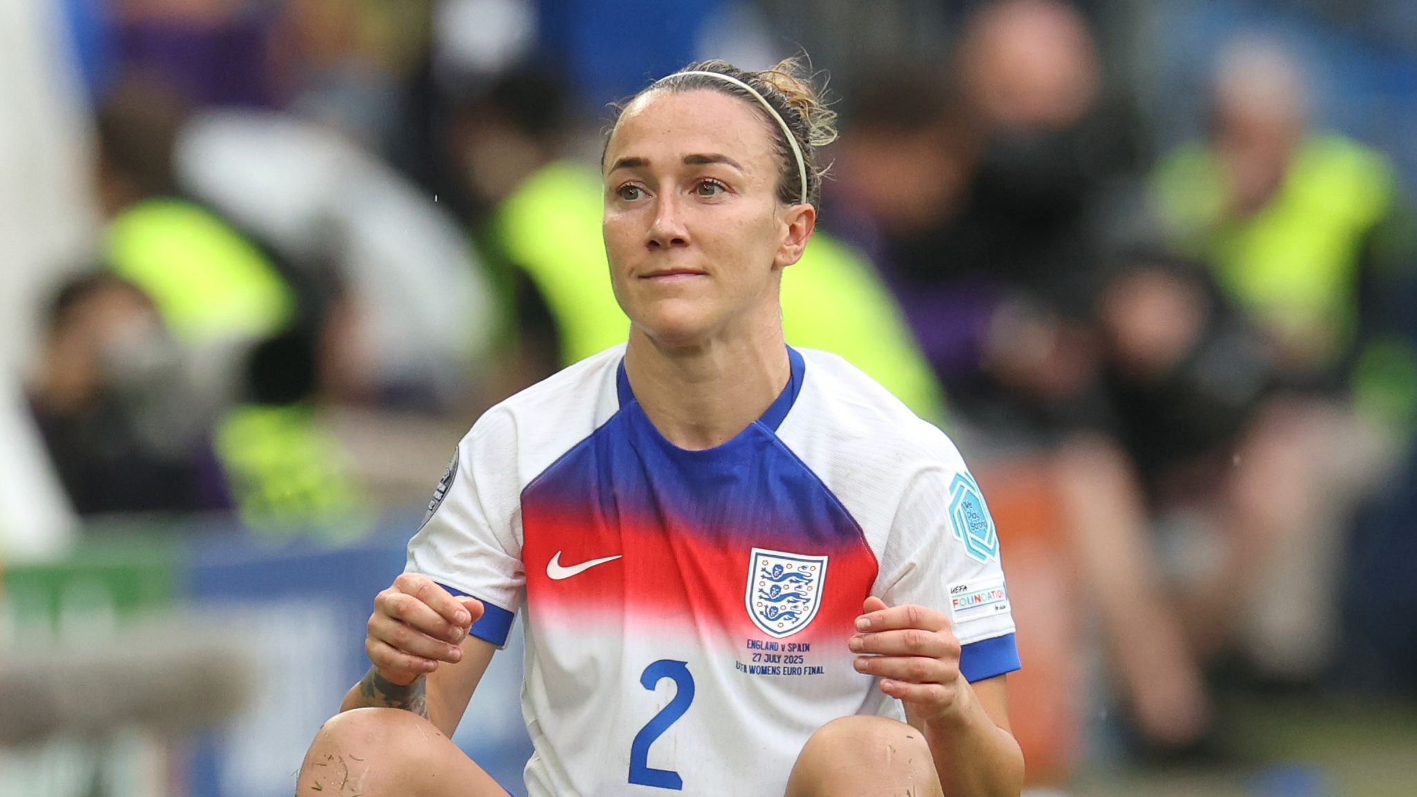 Lucy Bronze reveals she played Euro 2025 with fractured tibia in stunning revelation after Lionesses win Euro 2025