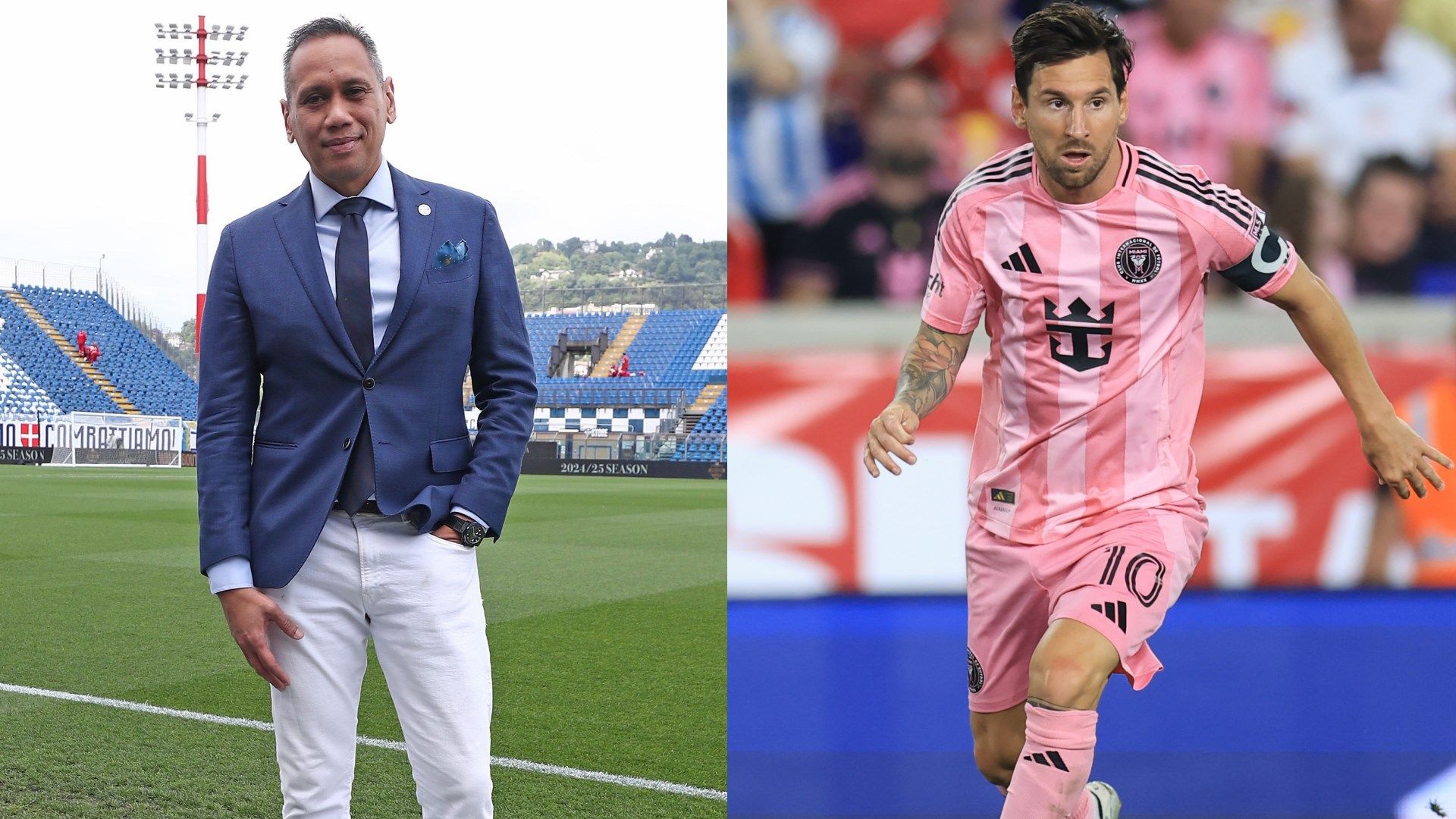 'Not even a dream' - Como chief reacts to Lionel Messi transfer links after Cesc Fabregas talks up reunion with Inter Miami star