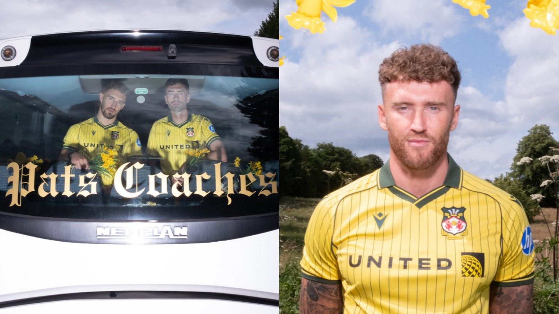 'Fresh as a daffodil?!' - Rob McElhenney can't resist a joke as Wrexham co-owner gives his verdict on club's new away kit