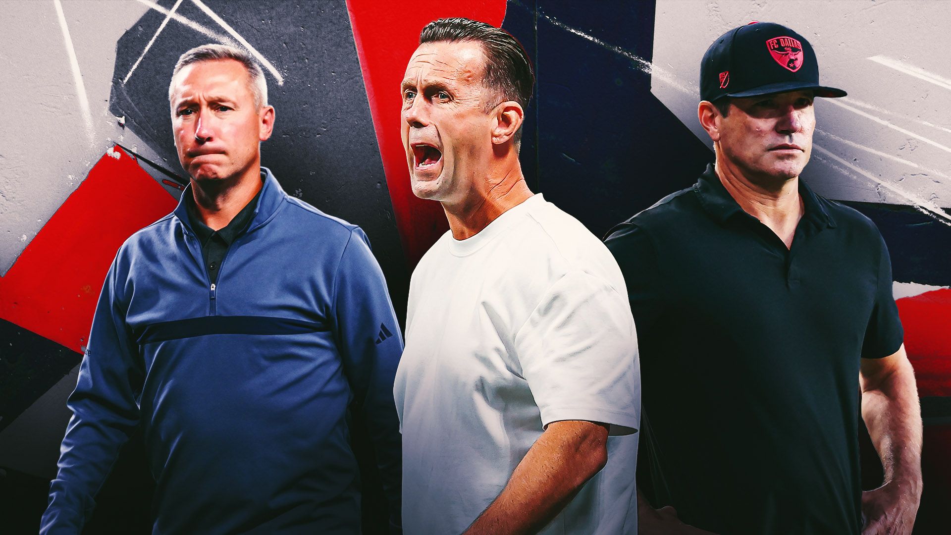 MLS Coaches on the hot seat: FC Dallas's Eric Quill, Atlanta United's Ronny Deila and New England Revolution manager Caleb Porter all under pressure