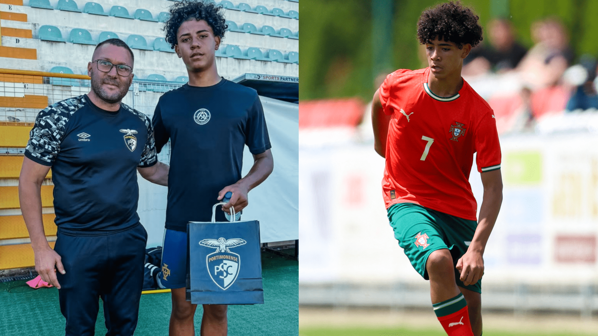 ‘The one who bears the name and the legacy’ - Cristiano Ronaldo Jr trains in Portugal amid ongoing bid to follow in the footsteps of GOAT father
