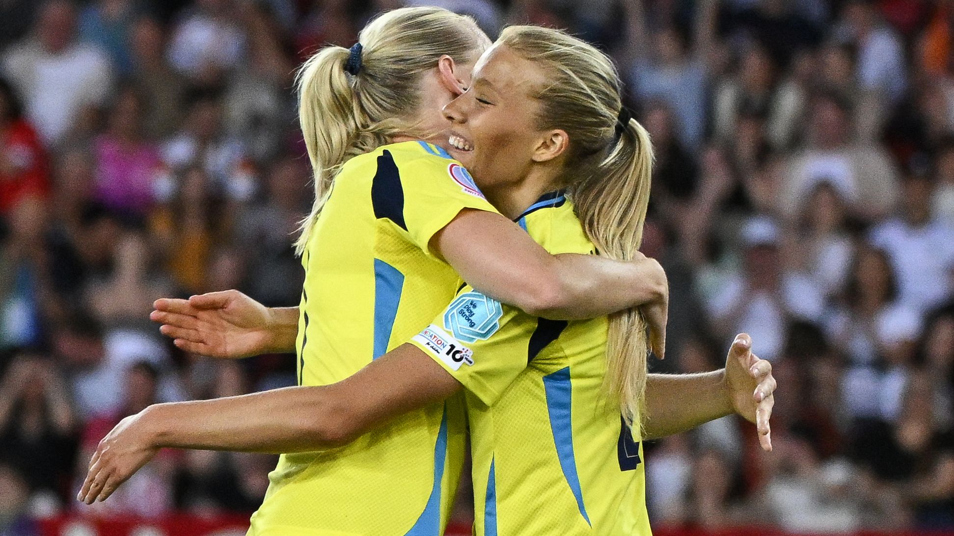 Zlatan Ibrahimovic texts message of support to Sweden star Smilla Holmberg after crucial penalty miss in defeat to England at Euro 2025