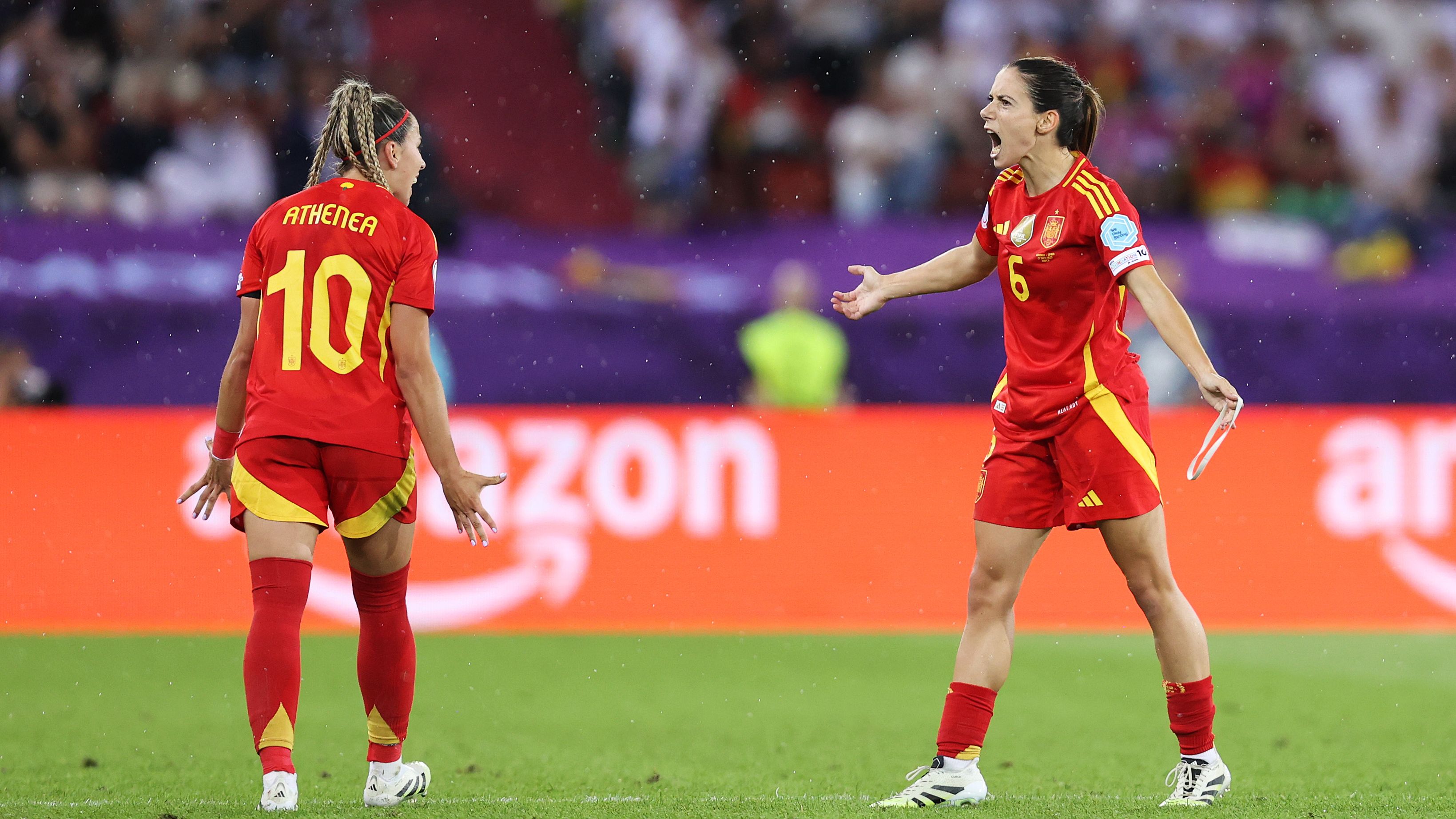 Aitana Bonmati always finds a way! Spain superstar scores sublime late winner to down Germany & book Euro 2025 final place as Ann-Katrin Berger goes from hero to zero