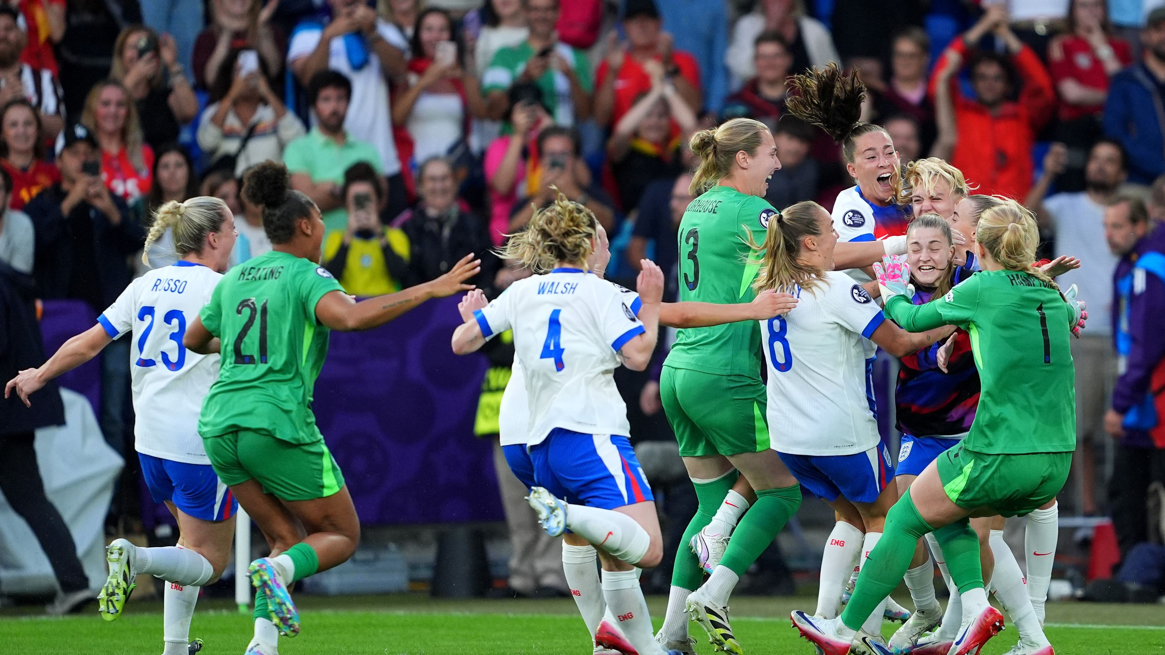 More history for the Lionesses! England's Euro 2025 final penalty shootout triumph over Spain sets new TV records