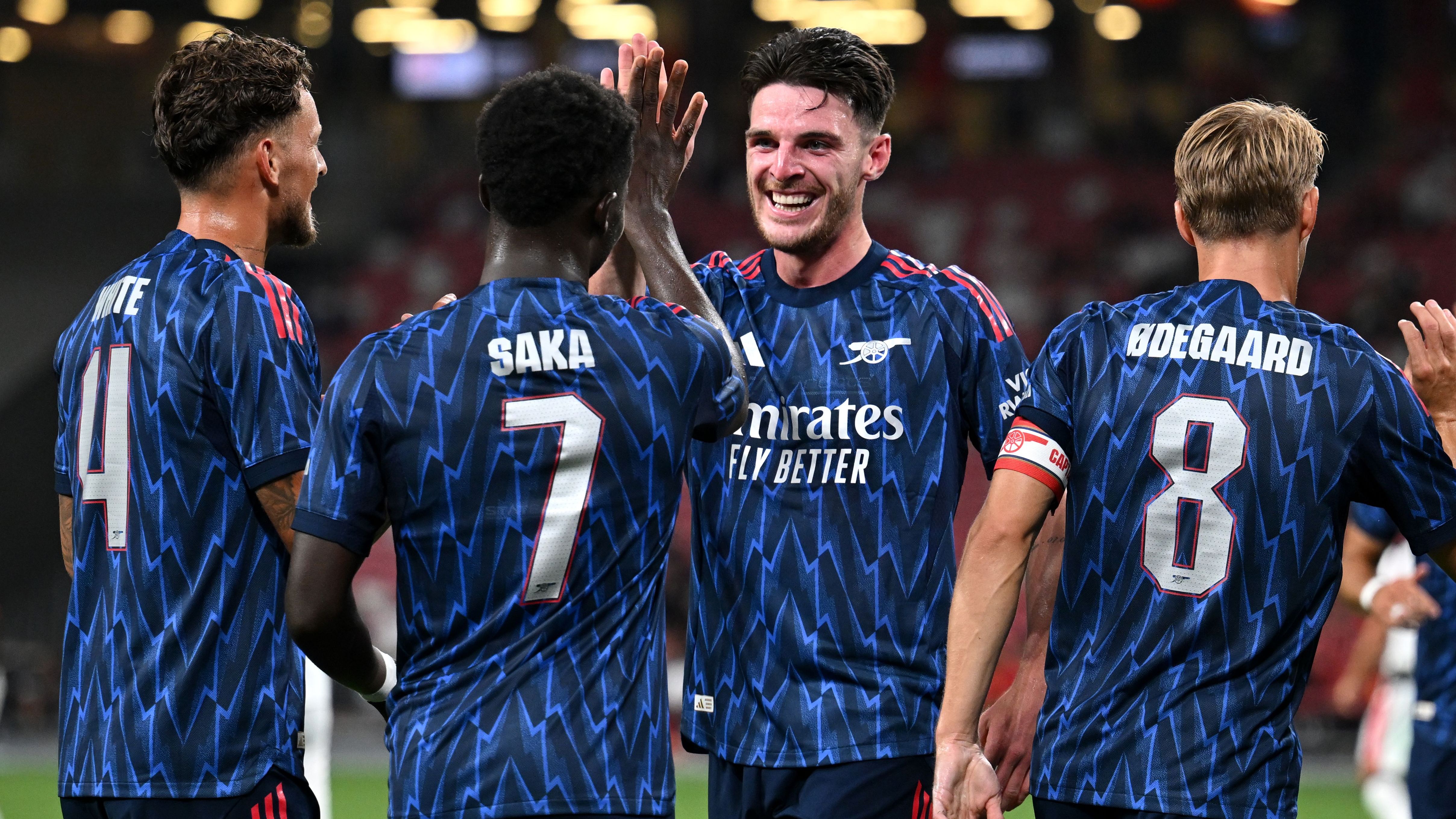 Bukayo Saka leads the way & Max Dowman shines on debut - but Arsenal in clear need of Viktor Gyokeres after scraping past AC Milan in friendly win