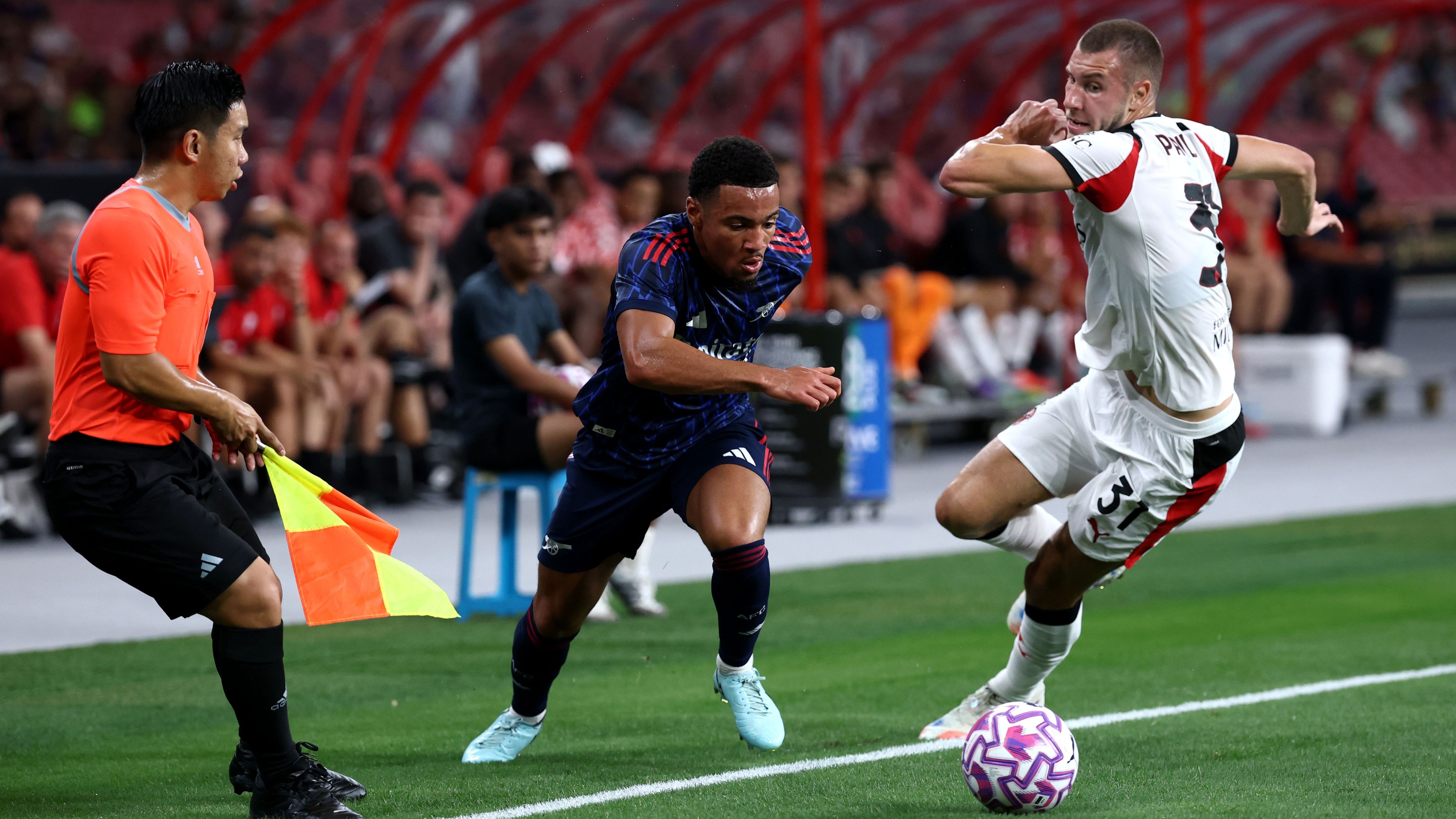Bukayo Saka leads the way & Max Dowman shines on debut - but Arsenal in clear need of Viktor Gyokeres after scraping past AC Milan in friendly win