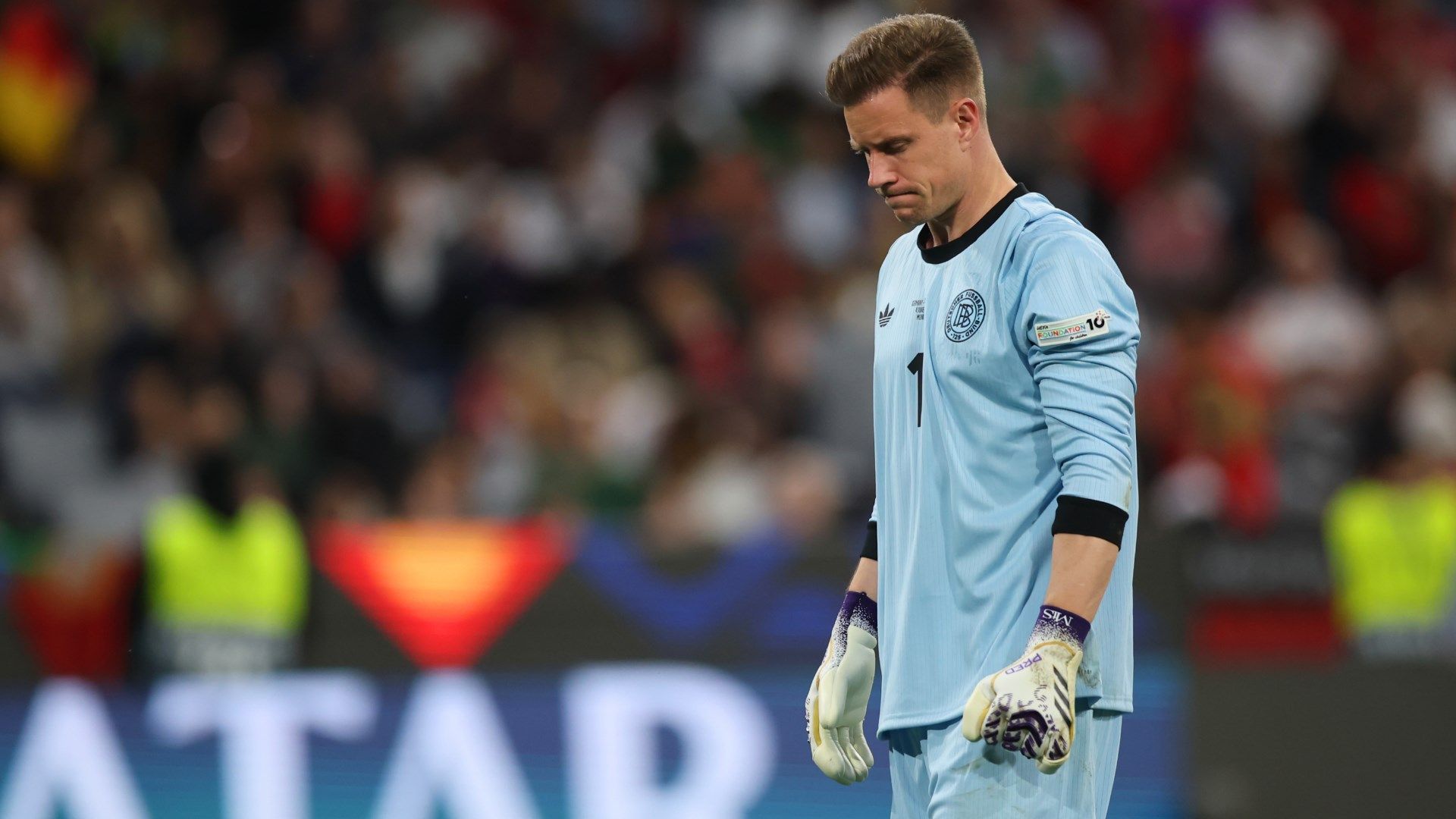 It gets worse for Marc-Andre ter Stegen! Barcelona goalkeeper in danger of falling down Germany pecking order as Julian Nagelsmann considers alternative options ahead of World Cup