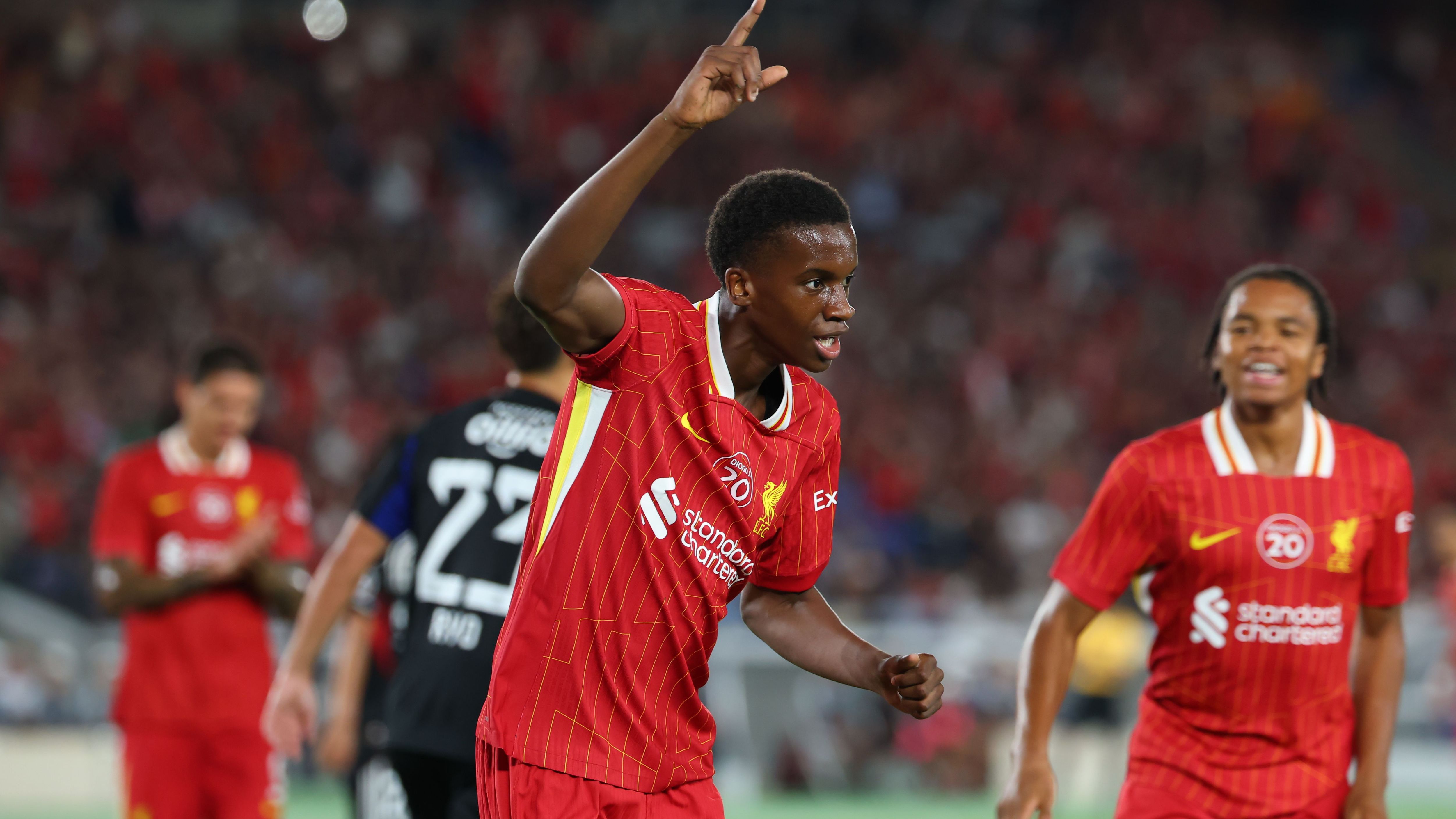 Rio Ngumoha is a bit special! Florian Wirtz and Jeremie Frimpong make their mark in Liverpool's friendly win in Yokohama but the Reds' 16-year-old sensation steals the show