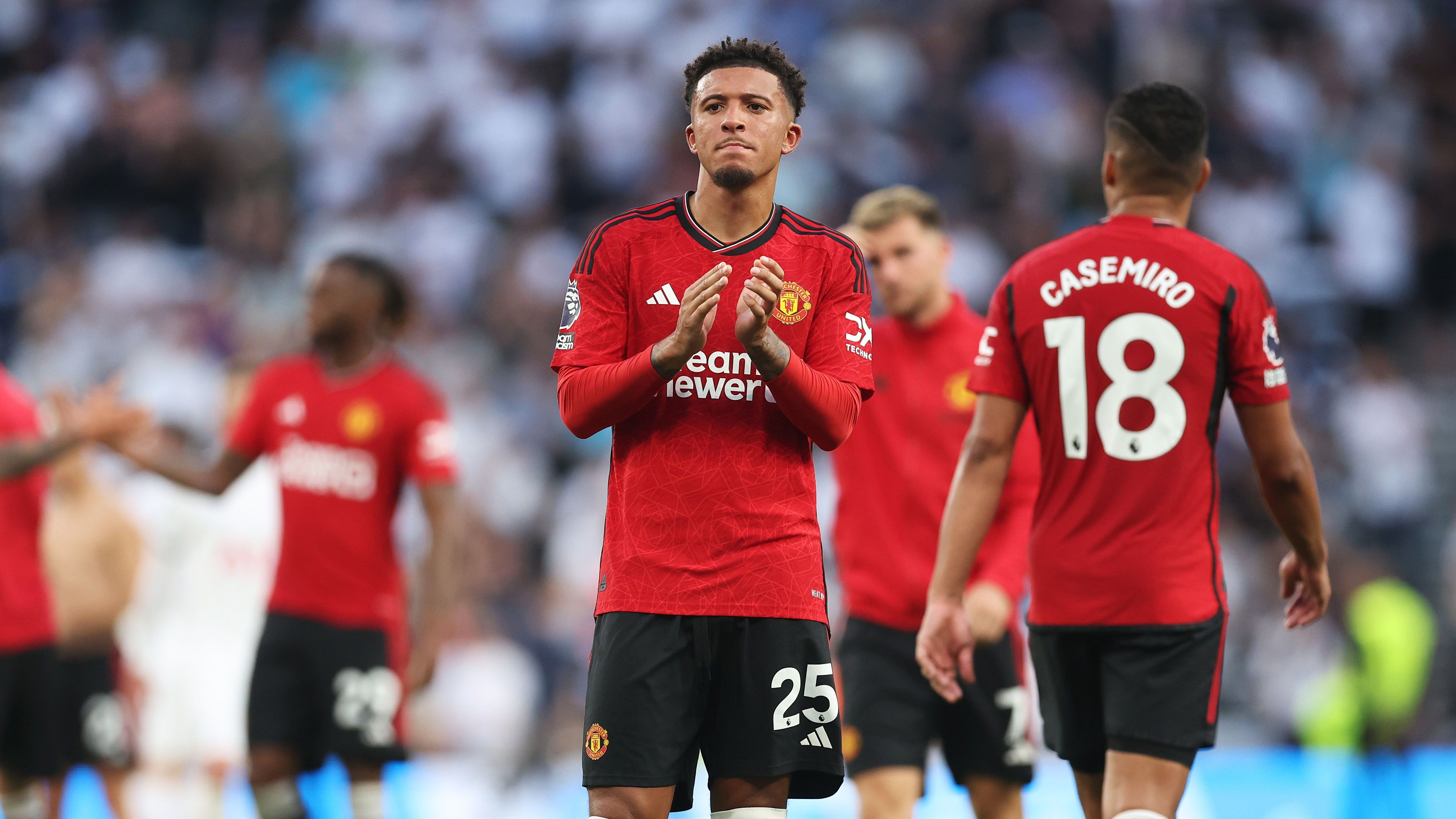 Man Utd outcast Jadon Sancho told he has 'potential to be one of the greatest' if he fixes attitude amid Juventus and Borussia Dortmund transfer talk