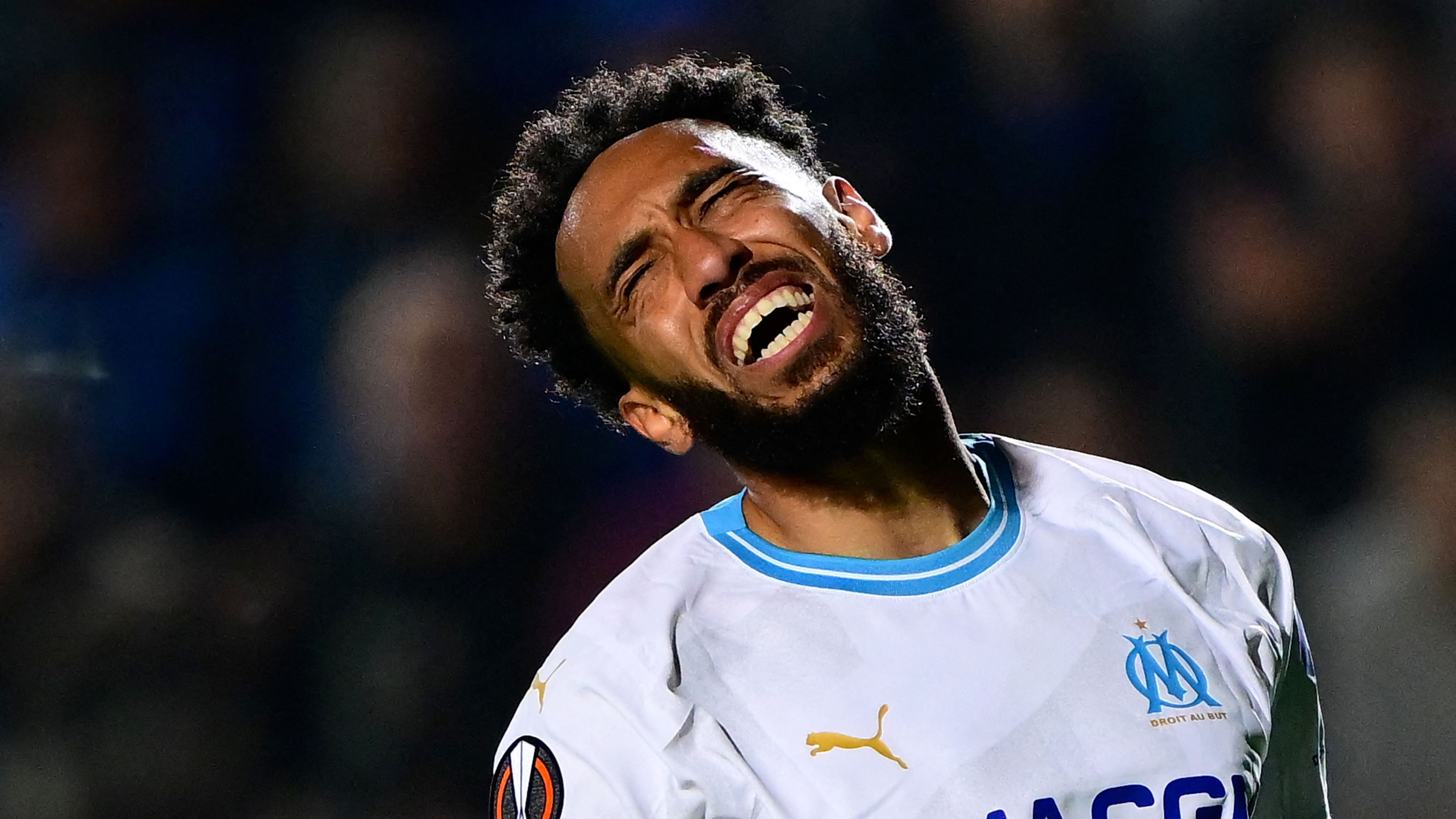 VIDEO: Auba's back! Pierre-Emerick Aubameyang gets hero's welcome in Marseille as ex-Arsenal striker arrives to rejoin Ligue 1 giants & link up with Mason Greenwood