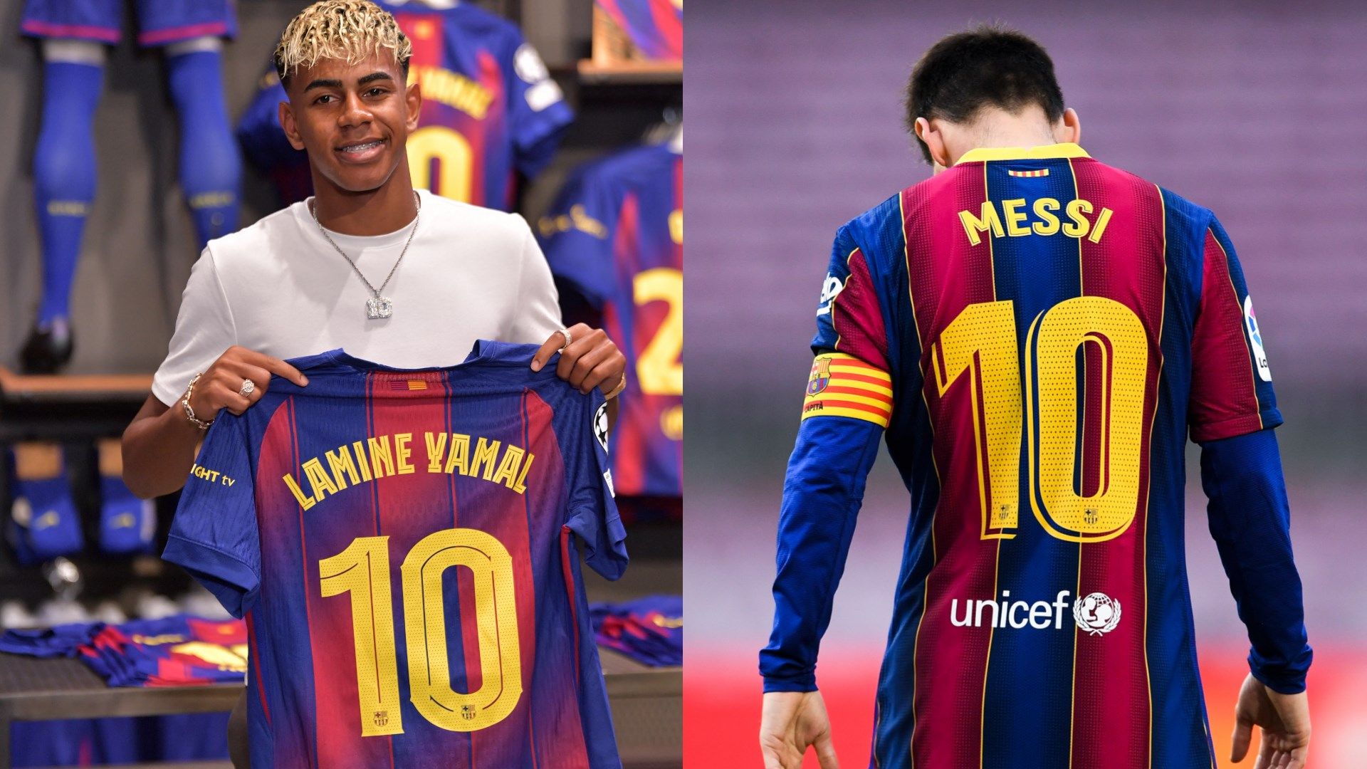 Joan Laporta addresses Lamine Yamal comparisons with Lionel Messi as Barcelona president insists 18-year-old 'genius' is already the 'best in the world'
