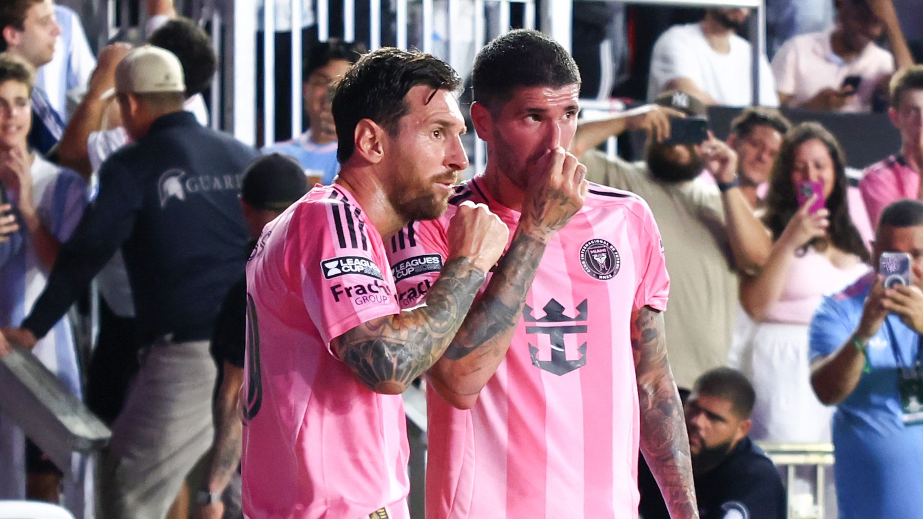 Lionel Messi insists Rodrigo De Paul will give Inter Miami a big 'boost in quality' after Argentina team-mate's gruelling debut for MLS club