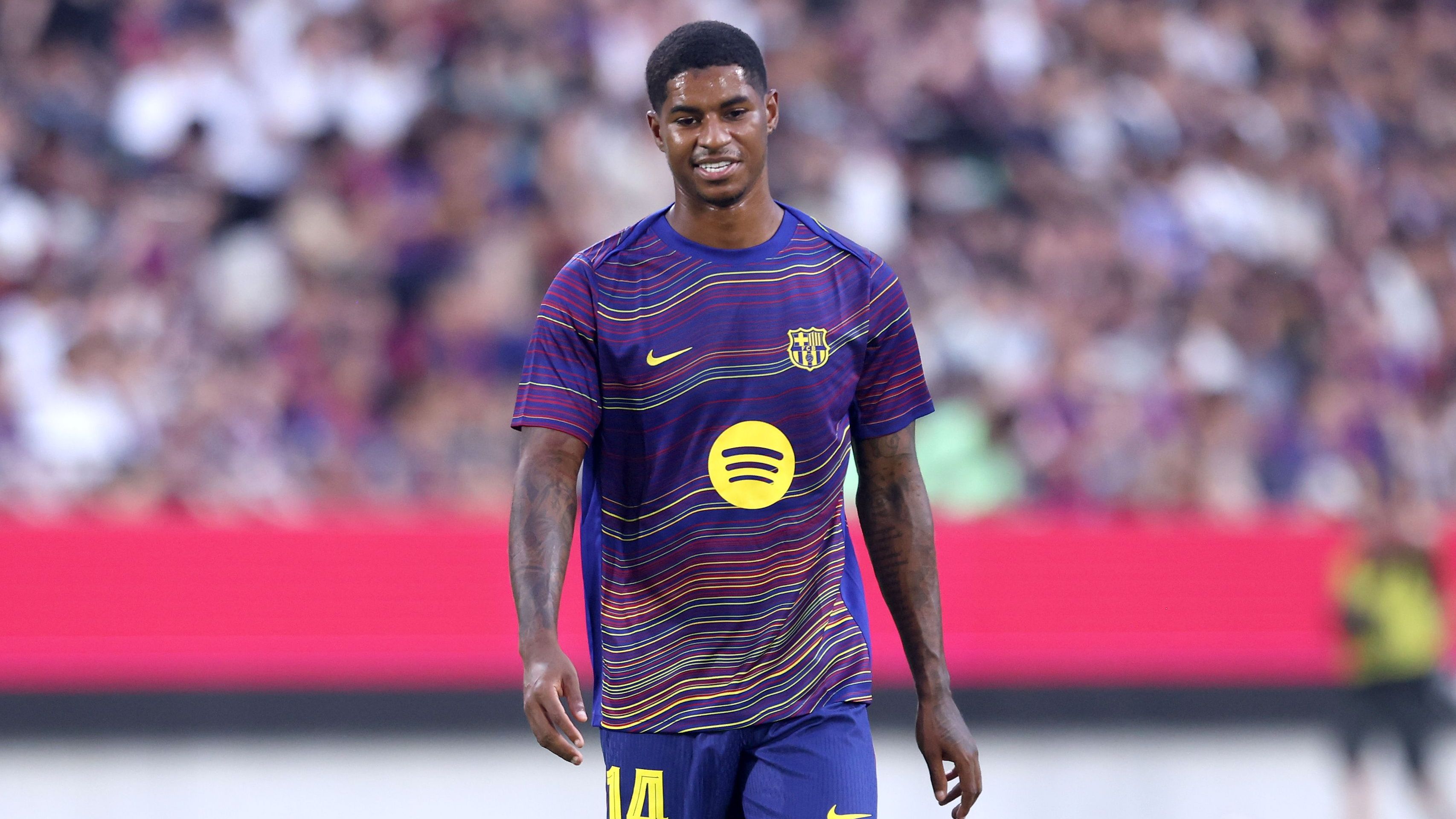 Lamine Yamal's two-goal masterclass sets the tone for Barcelona in ruthless demolition of Jesse Lingard's FC Seoul as lively Marcus Rashford bags first assist for new club