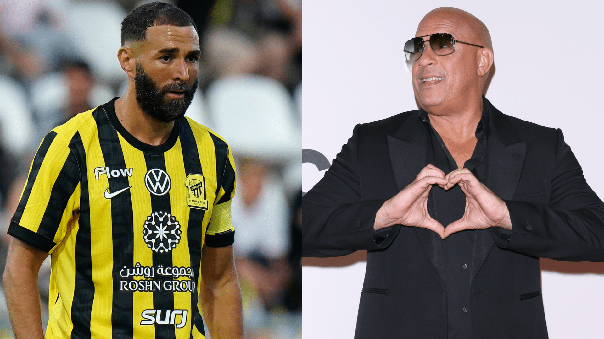 VIDEO: Fast & Furious! Hollywood superstar Vin Diesel delivers inspirational 'no limit' message to Karim Benzema & Saudi Pro League champions Al-Ittihad