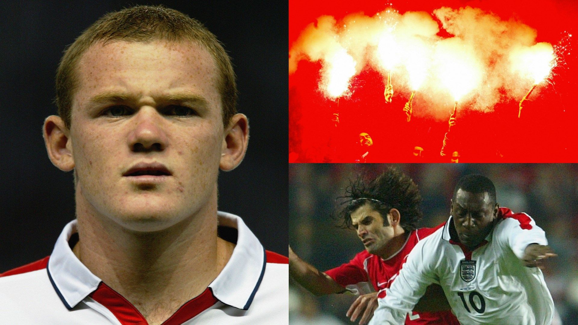 'Wayne Rooney dropped him in the tunnel!' - England legend floored Turkey defender in infamous brawl as Emile Heskey reveals details of fight sparked by David Beckham penalty miss