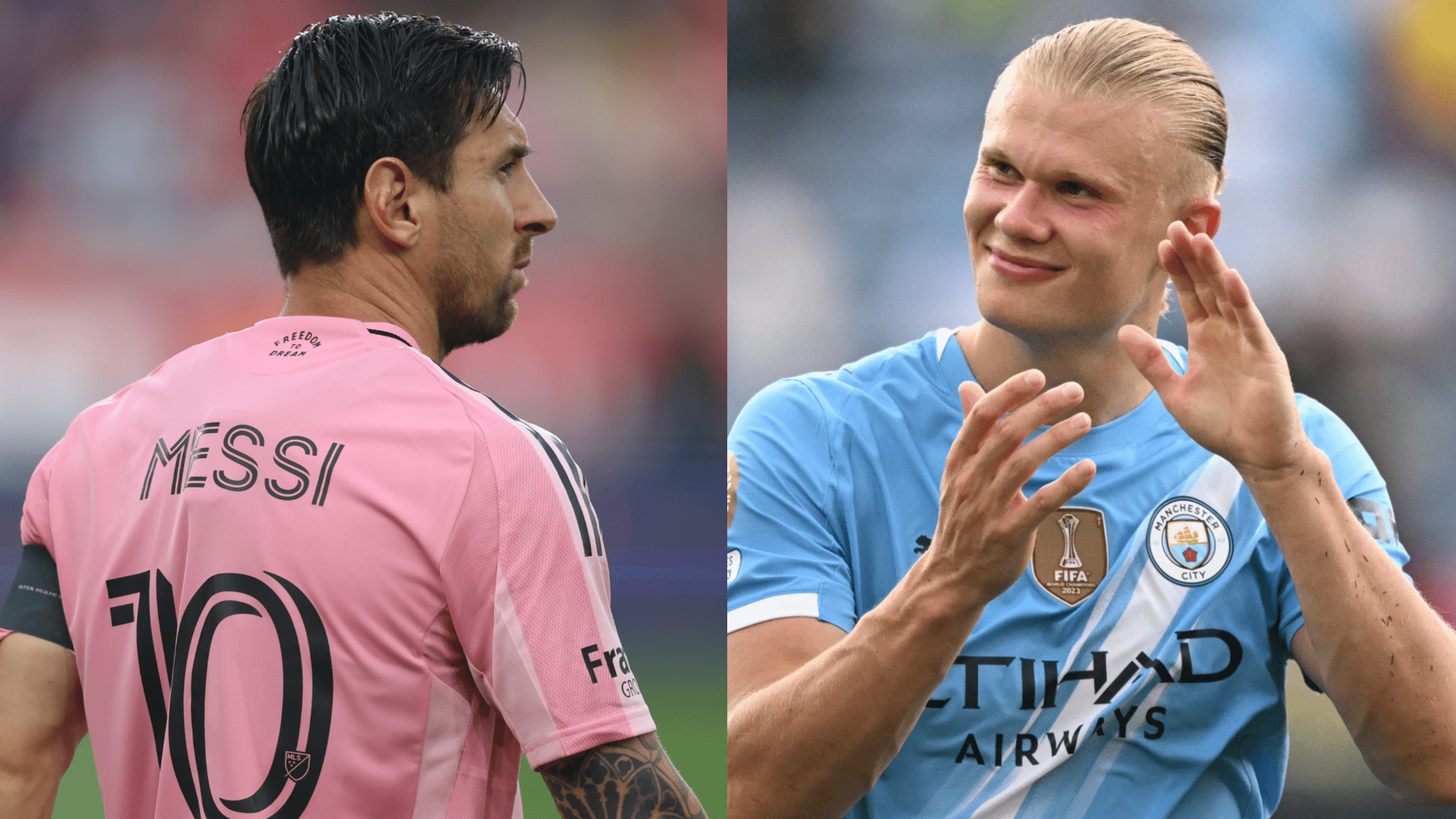 Lionel Messi & David Beckham have Erling Haaland considering MLS future as Manchester City striker leaves door open for U.S. transfer