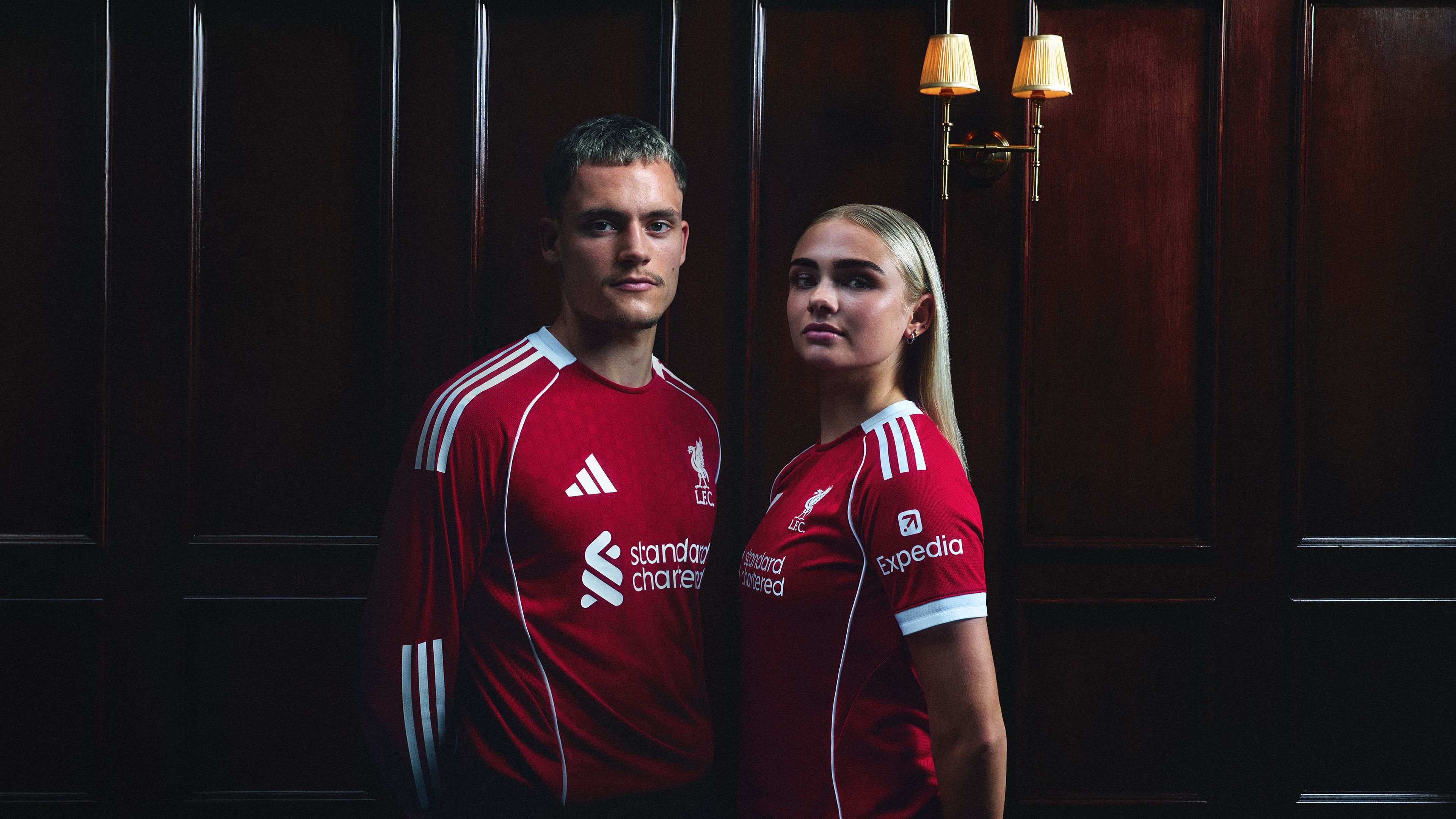 Liverpool mark adidas reunion with stunning sets of home and away kits for 2025-26 season as Reds roll back the years with classic designs