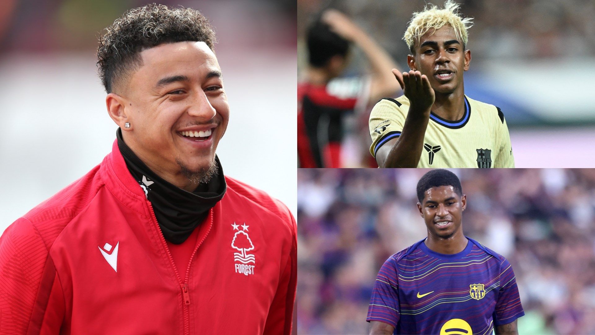 Jesse Lingard shows off how he snagged BOTH Lamine Yamal & Marcus Rashford's shirts after FC Seoul's heavy loss to Barcelona