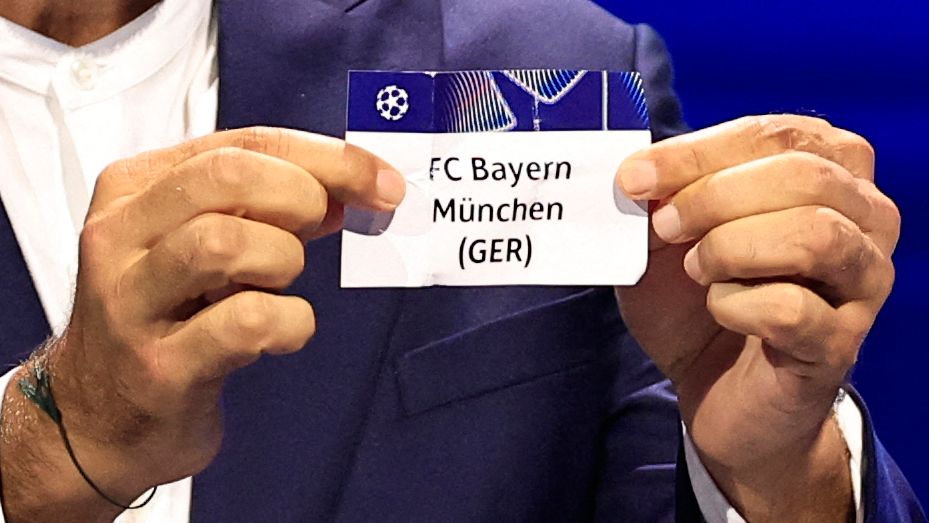 Harry Kane shows off Bayern Munich's special new Champions League kit for 2025-26 season