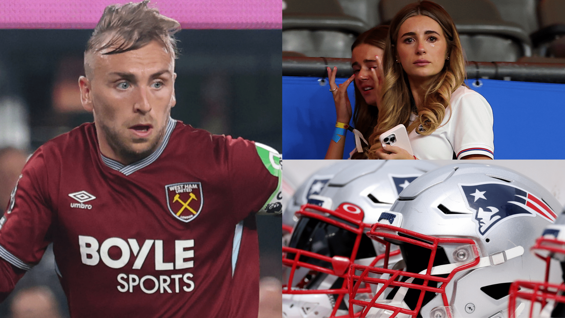 'Dani hates it' - Jarrod Bowen angers wife Dyer with NFL passion as West Ham & England star reveals his favourite American football greats