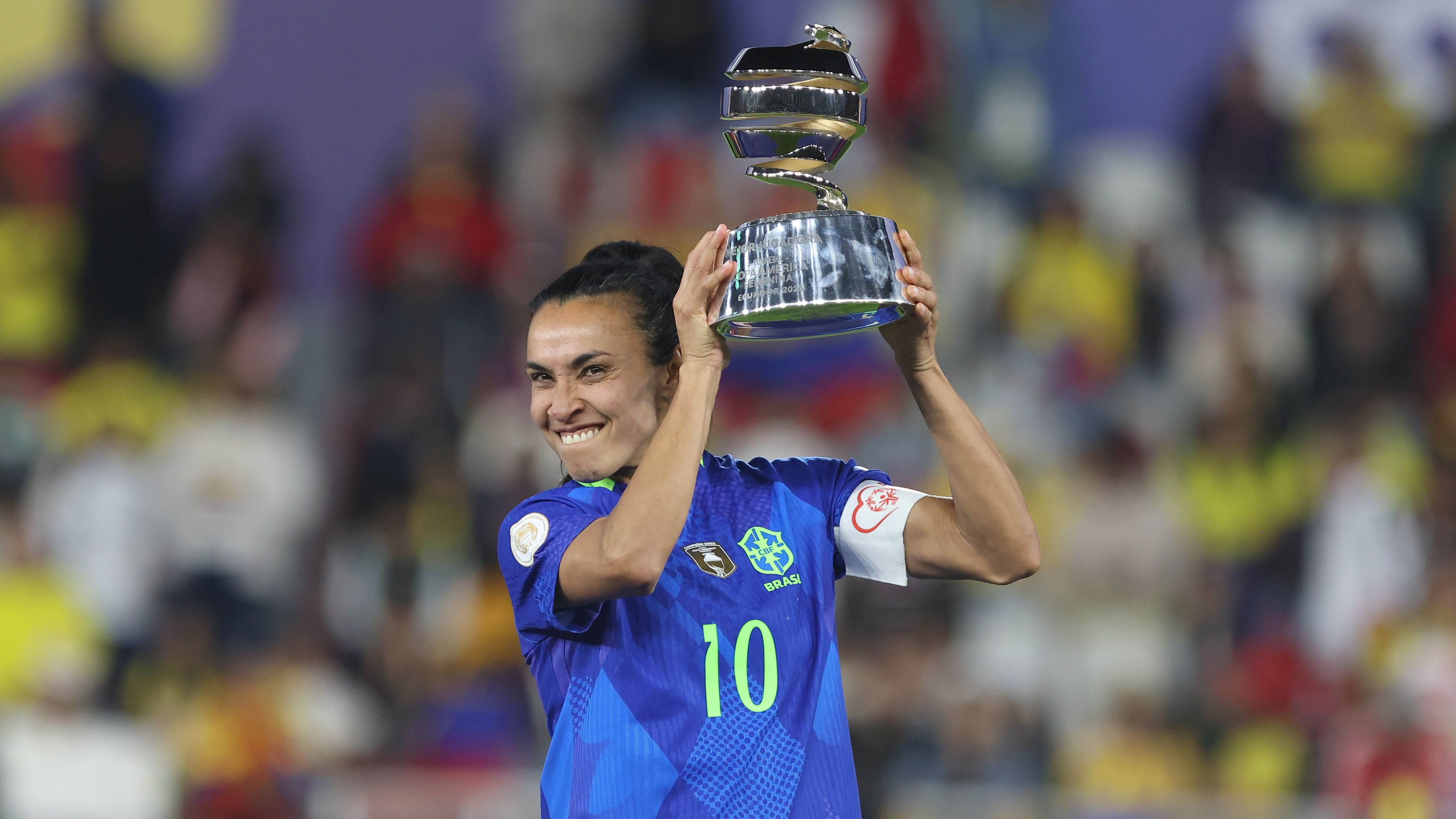 Orlando Pride's Marta scores brace to help Brazil defend Copa America Femenina title