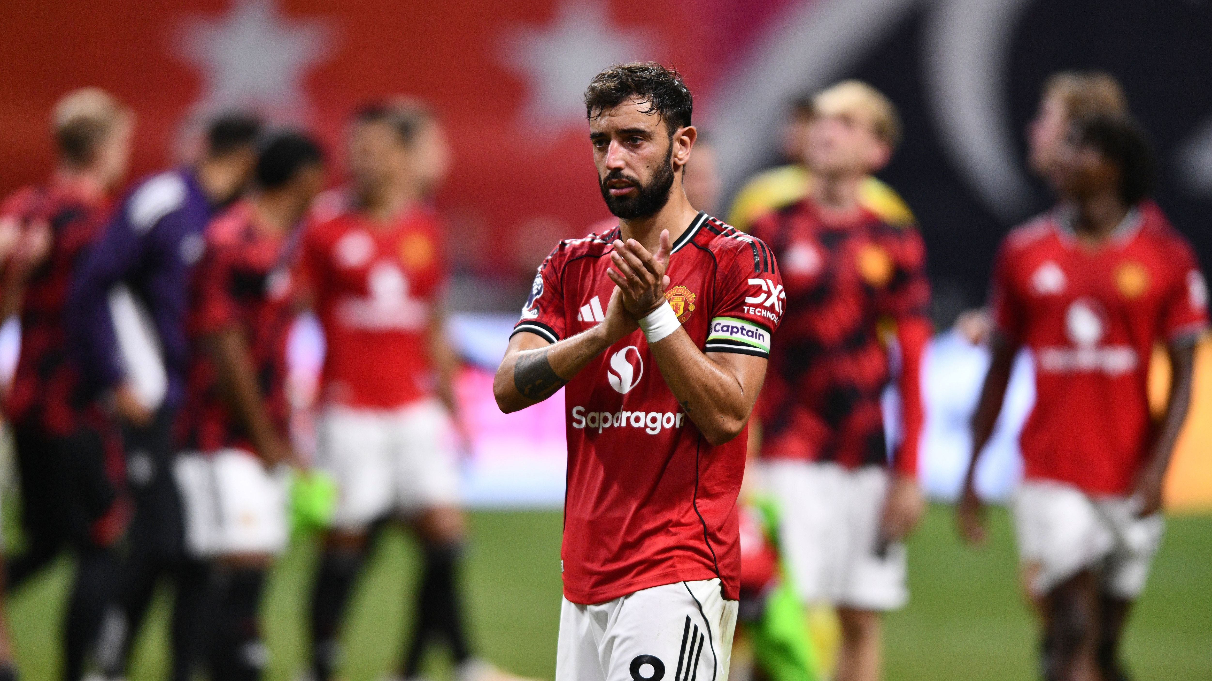 VIDEO: Man Utd's Bruno Fernandes labelled 'one of the most unlikeable players on earth' for brutal foul on Everton's Iliman Ndiaye that sparked ugly clash in pre-season friendly