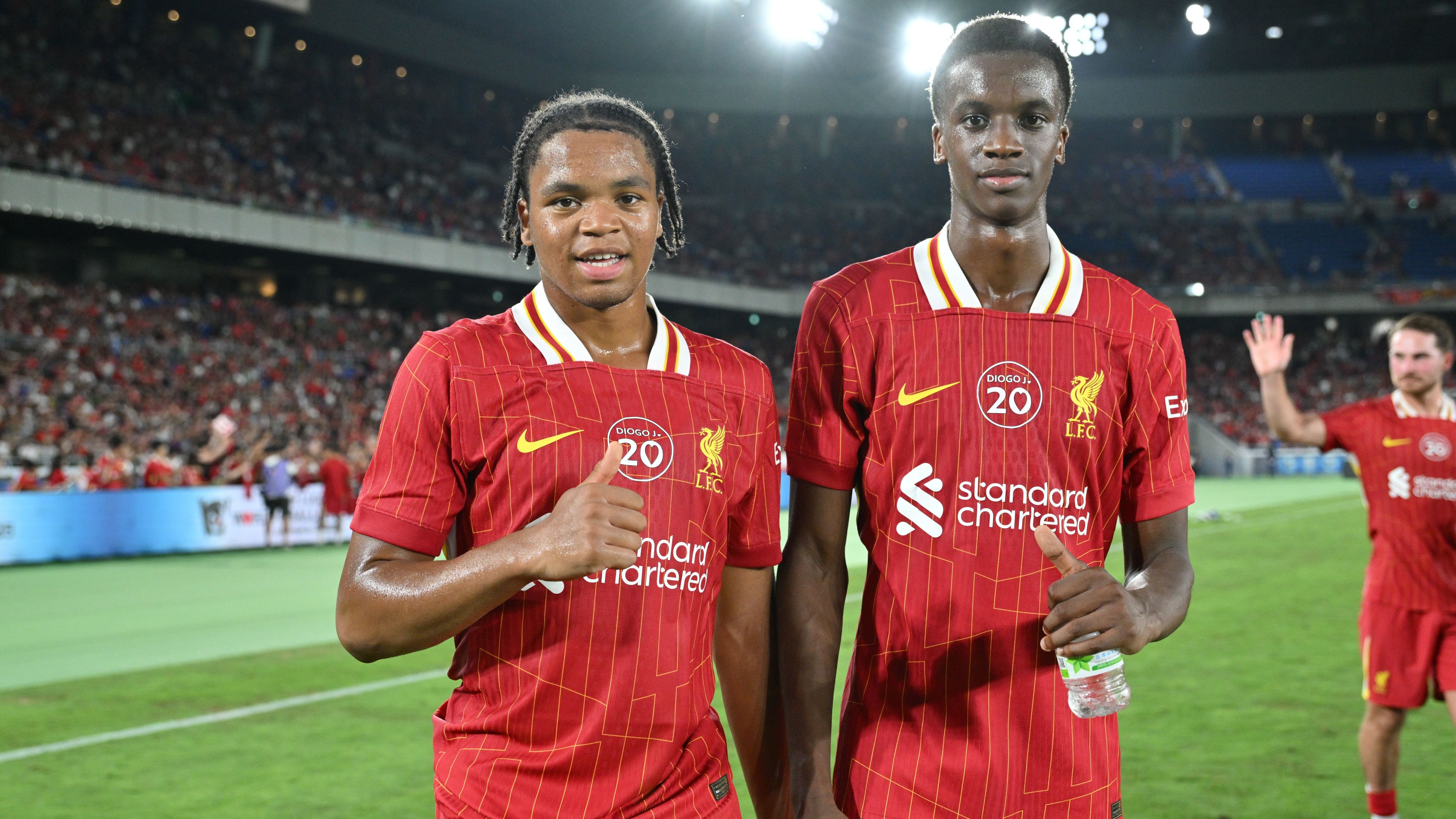 Youngsters steal the show! Liverpool batter Athletic Club as 16-year-old Rio Ngumoha and Darwin Nunez score in first game of Anfield double header