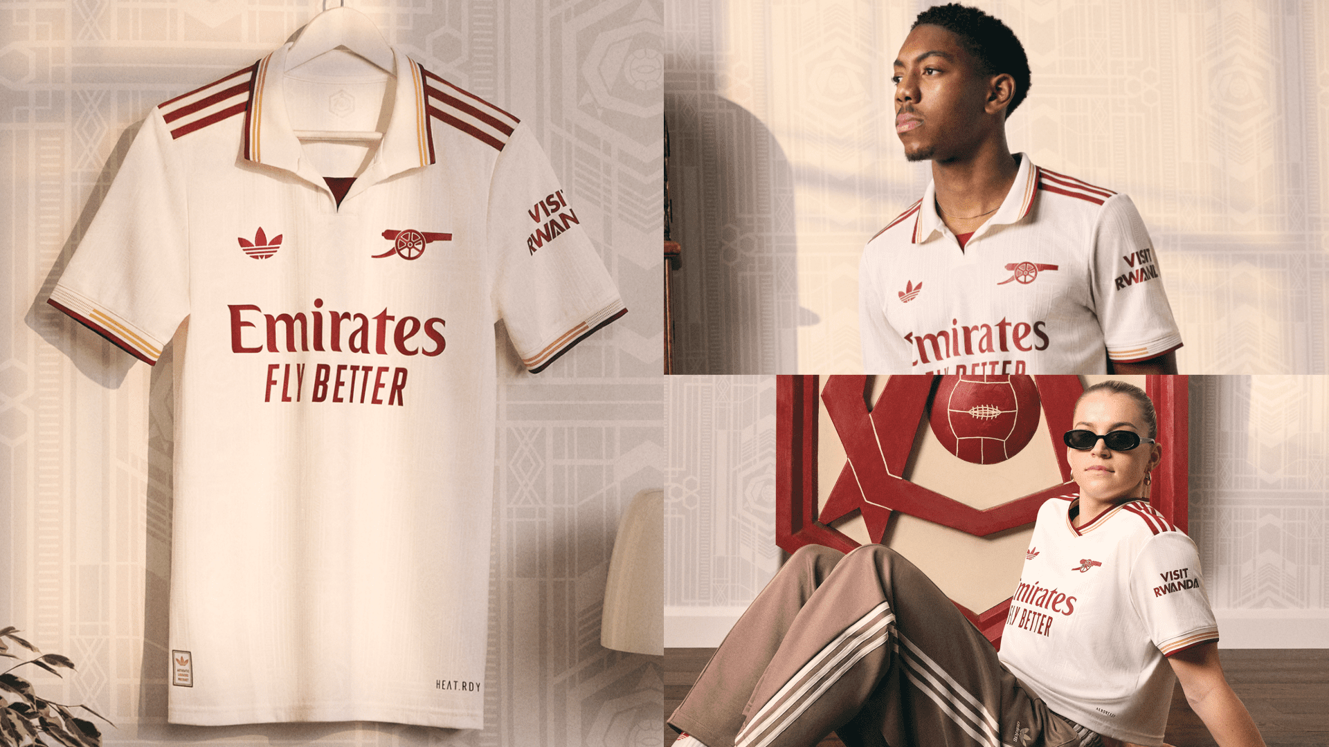 Arsenal pay homage to iconic Highbury stadium as Gunners drop clean new adidas third kit for 2025-26