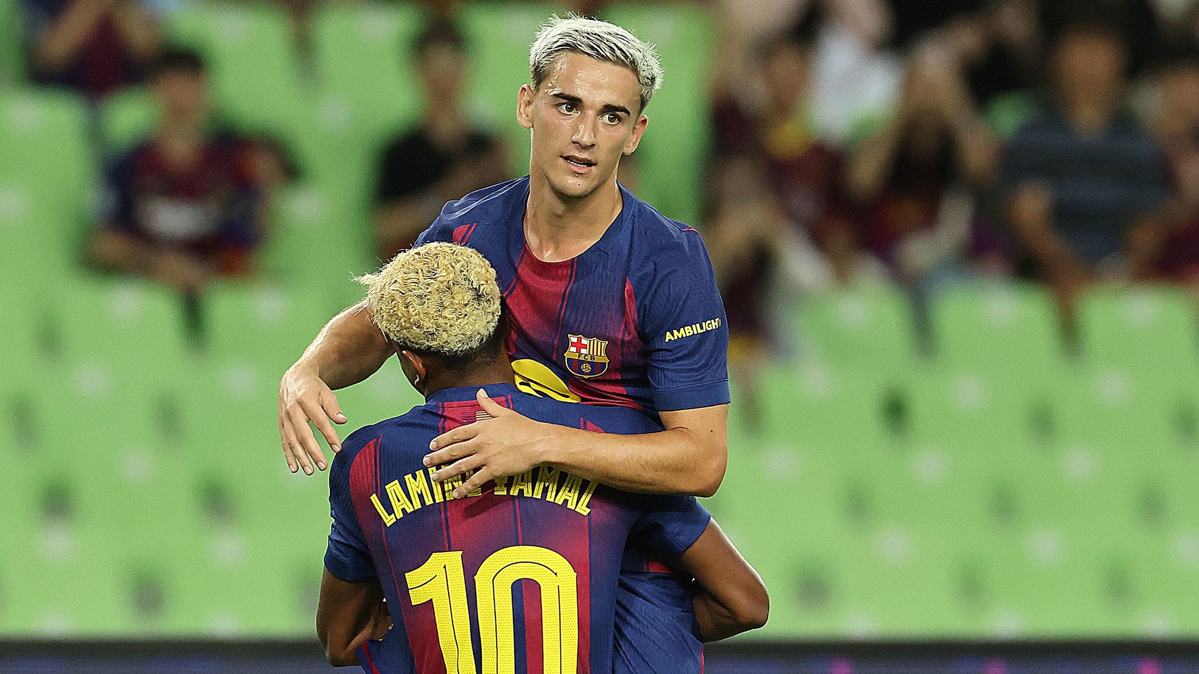 Marcus Rashford shows what he can do! Loanee's goal helps Barcelona to thumping victory over Daegu but Gavi steals the show in pre-season friendly