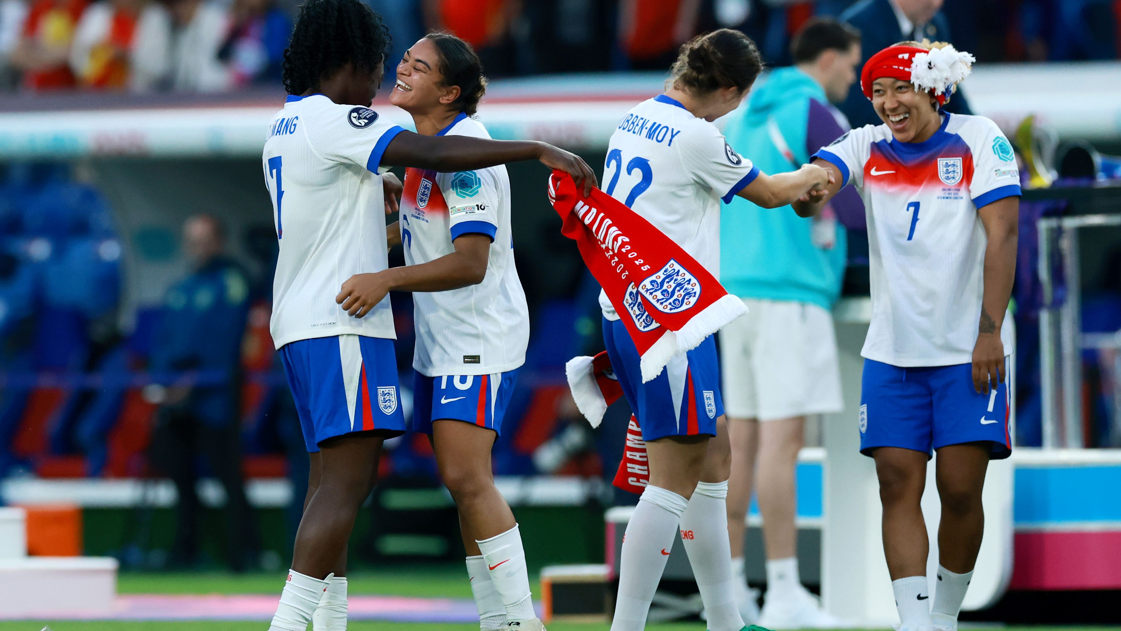 Lionesses star Jess Carter feared Lauren James would receive 'astronomical' abuse at Euro 2025