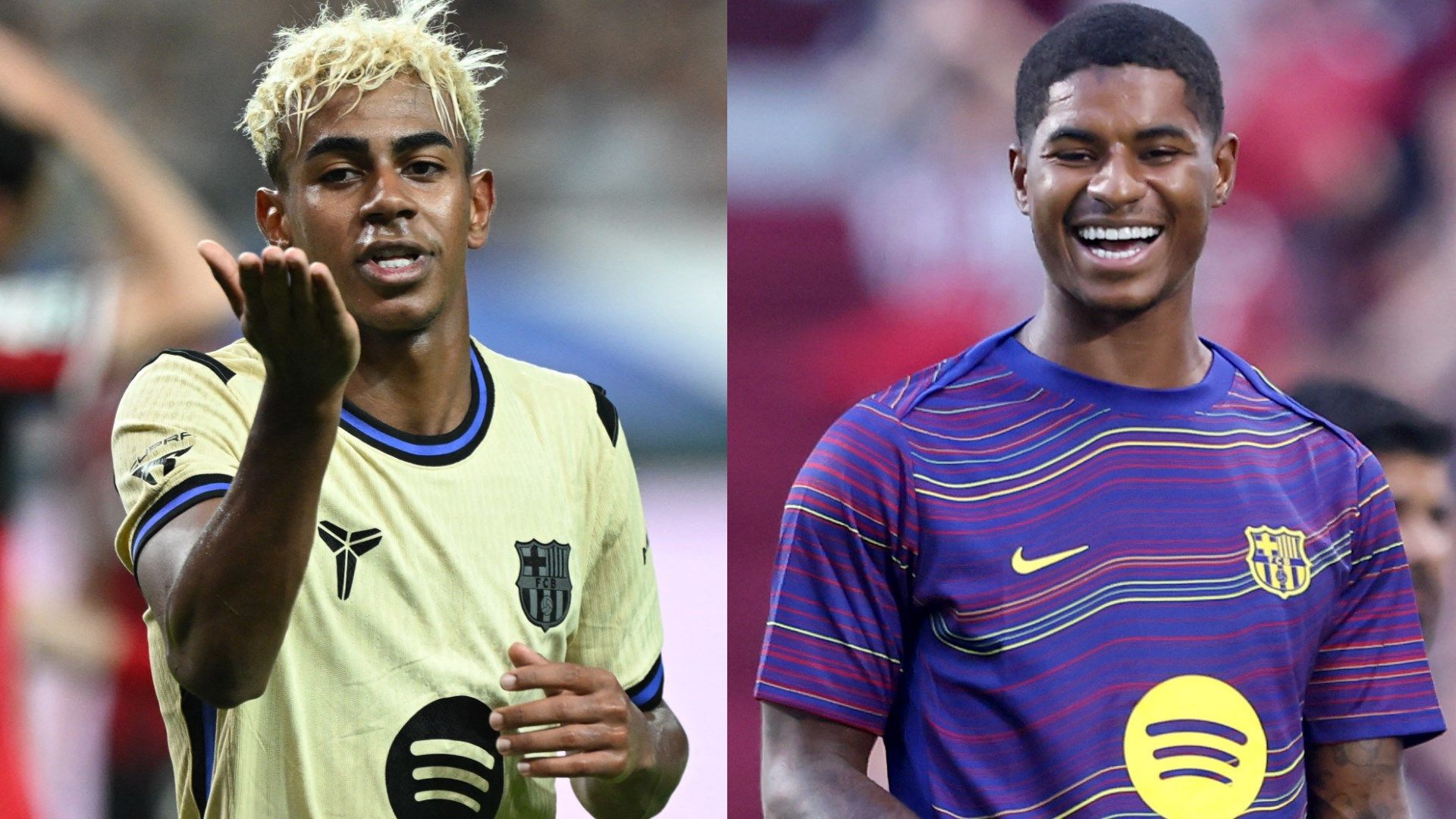 'Will try & match him' - Marcus Rashford told he's capable of topping Lamine Yamal's output during Barcelona loan from Man Utd