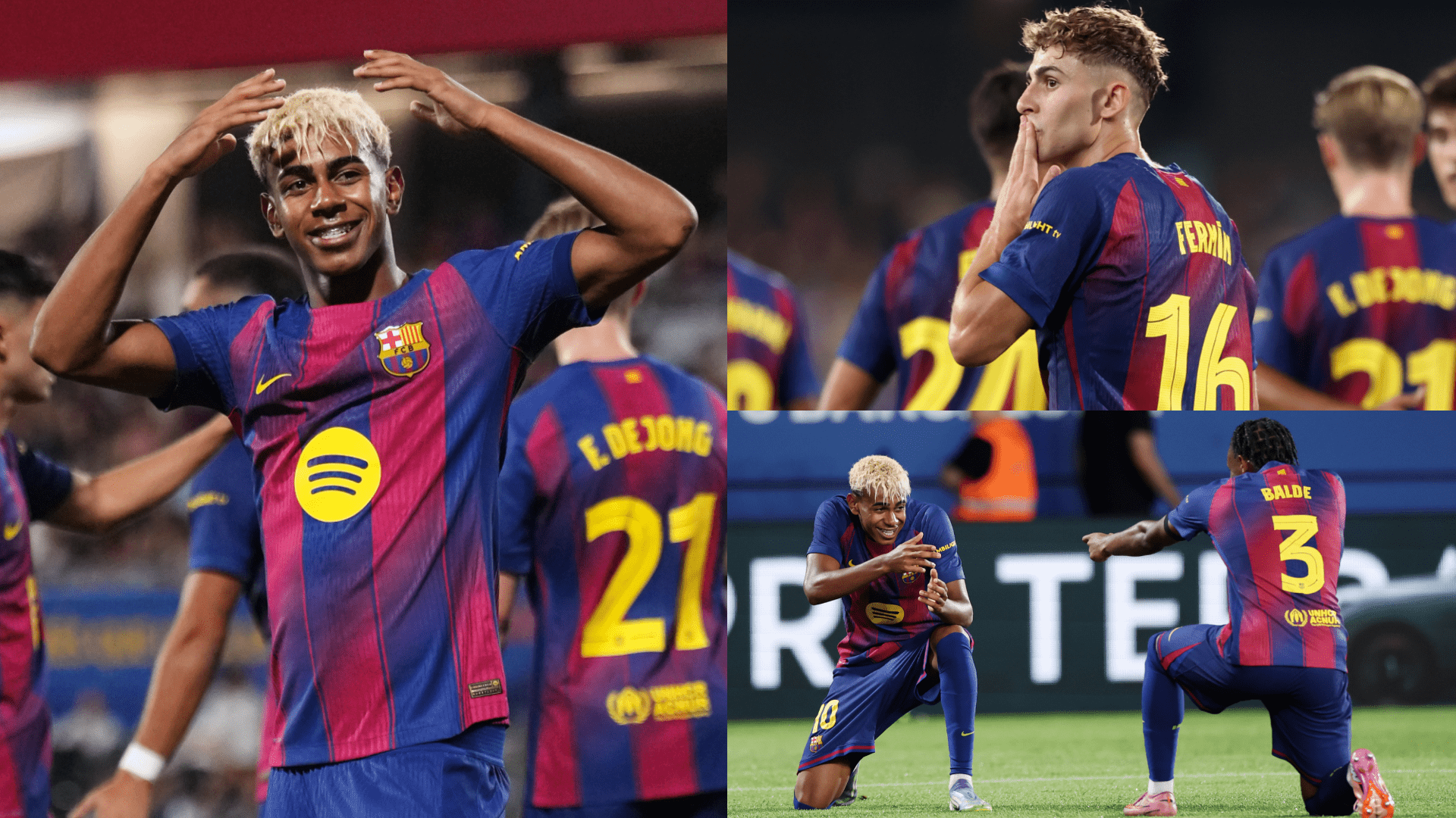 Lamine Yamal is unstoppable but Fermin Lopez steals the show as rampant Barcelona destroy Como in Joan Gamper Trophy