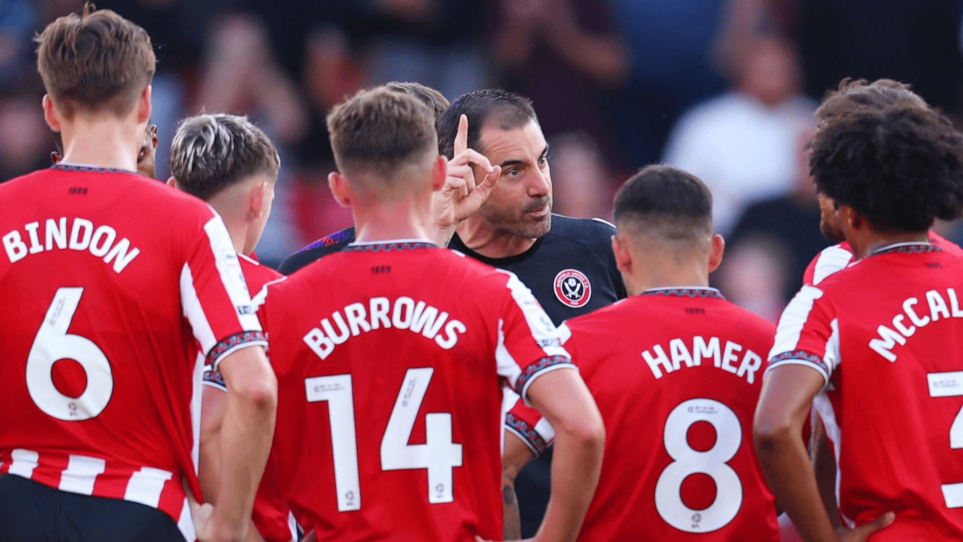 Former Premier League boss conducts post-match <a href=