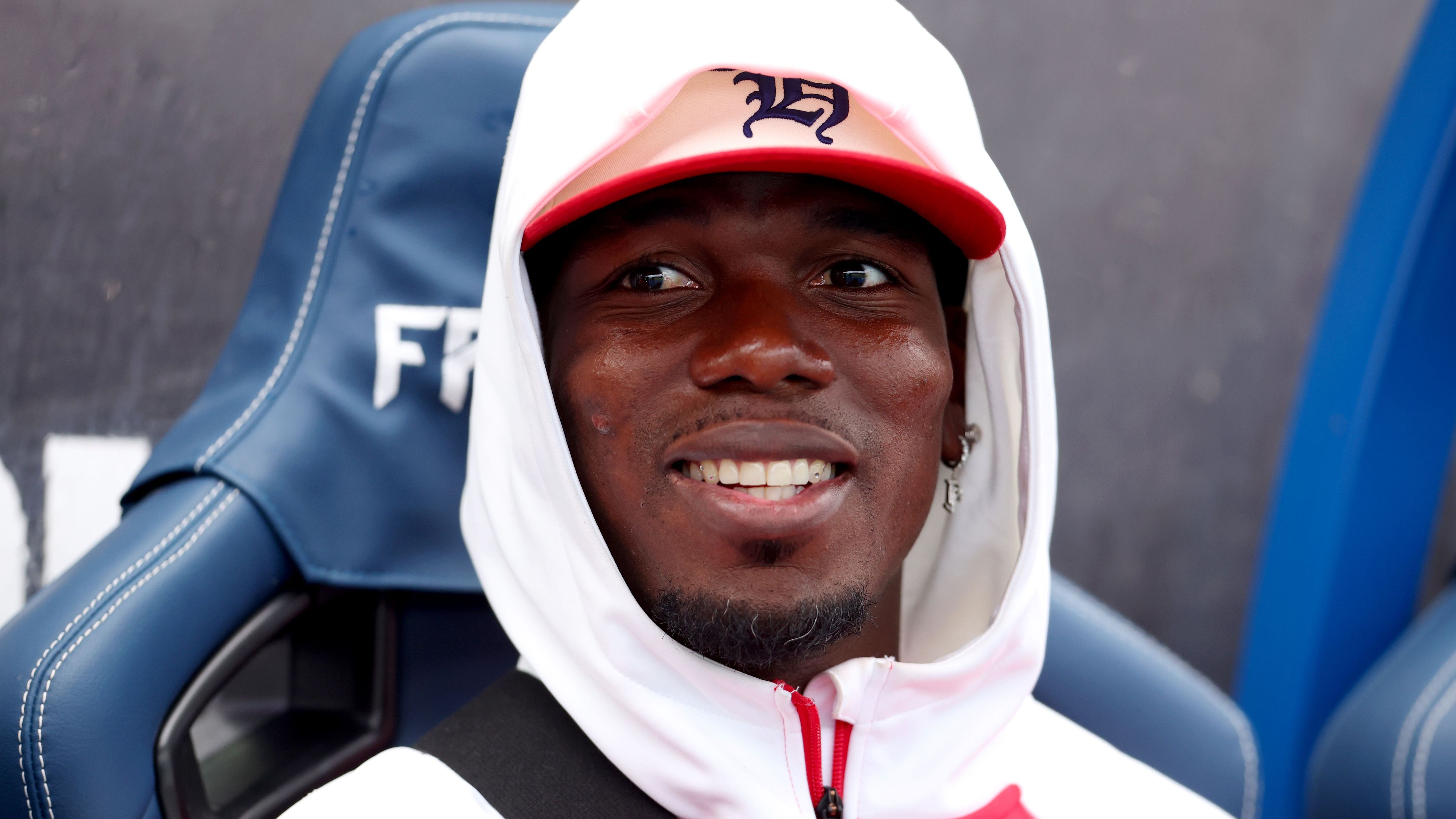 Monaco star claims having Paul Pogba is a 'pleasure' but ex-Man Utd midfielder made to wait for debut with head coach Adi Hutter not rushing Frenchman back into action following doping ban