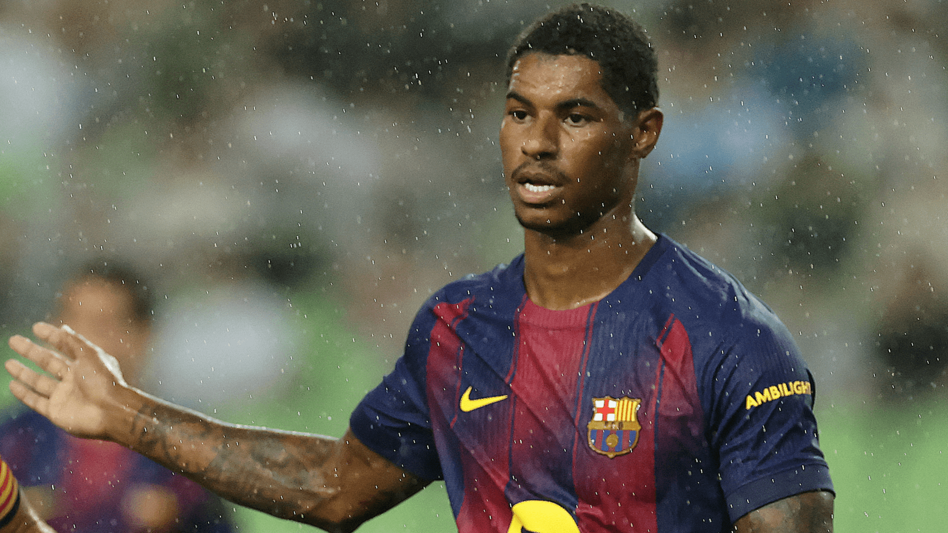 Barcelona's new plan for Marcus Rashford! Hansi Flick sees Man Utd loanee as No.9 option as registration scramble continues