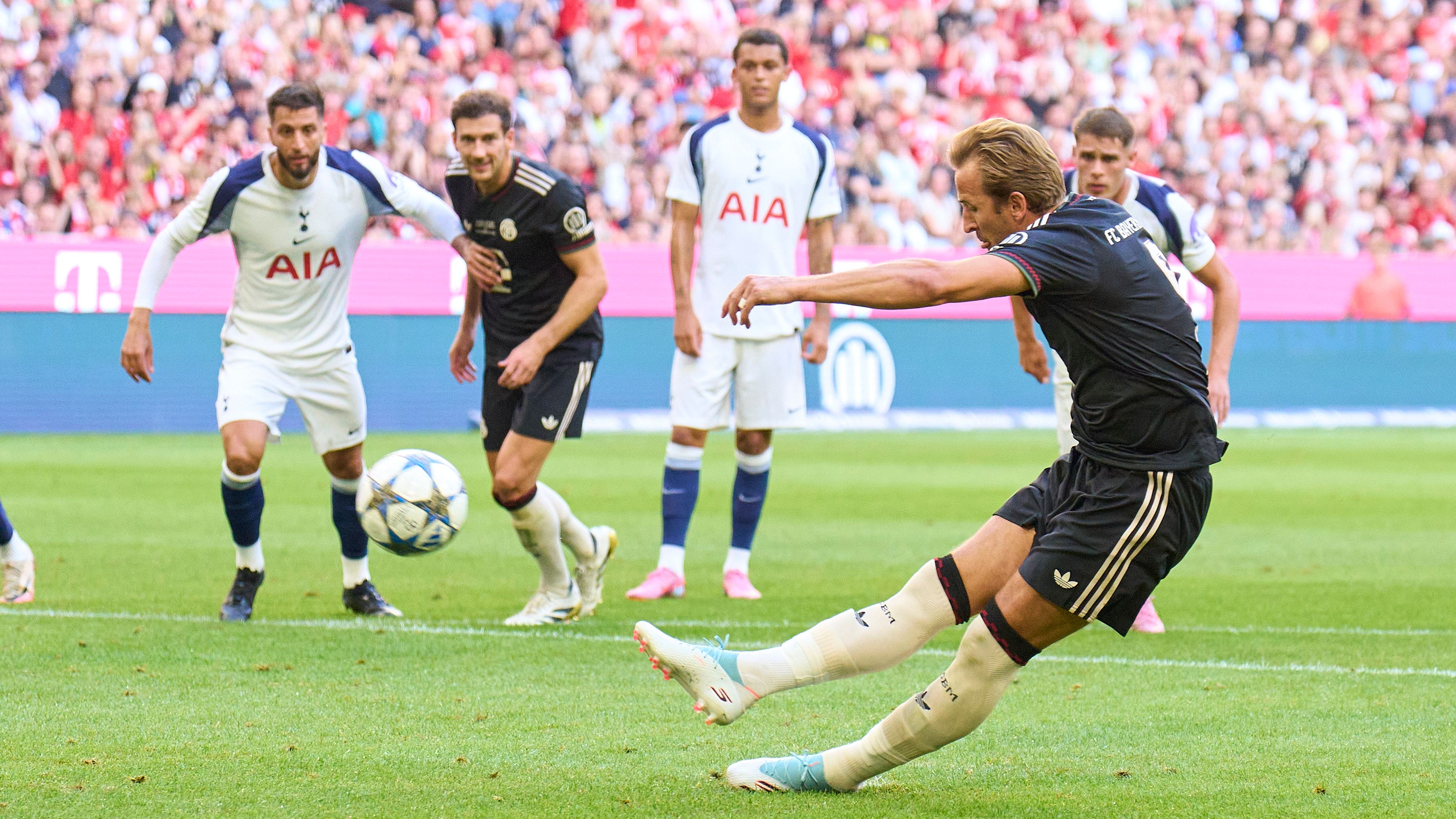 'Glad it happened in a friendly!' - Harry Kane opens up on dreadful penalty during Tottenham reunion as Bayern smash Spurs despite striker's blunder