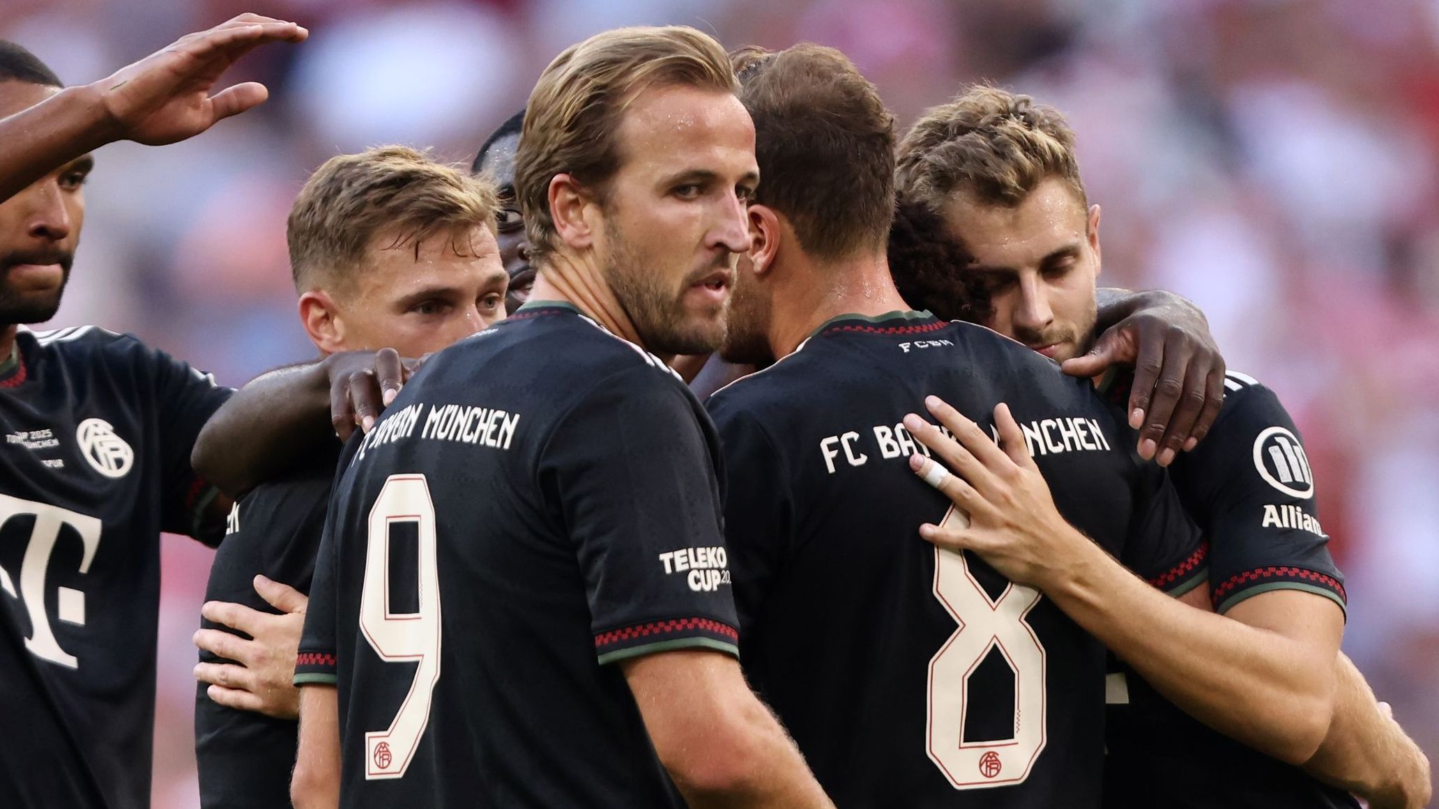 'Little bit emotional' - Harry Kane speaks out after scoring against former club Tottenham as Bayern cruise to friendly win