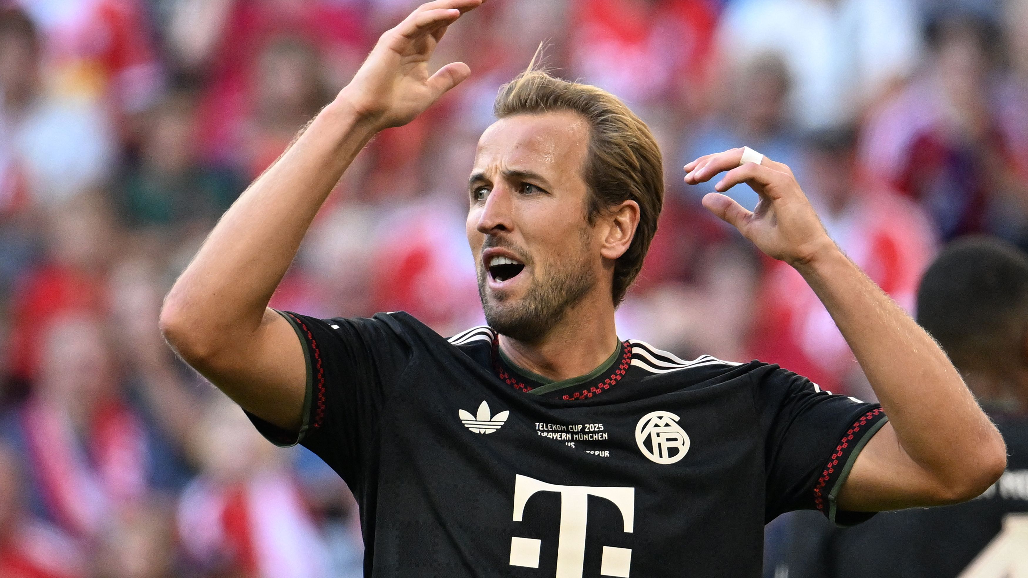 'Little bit emotional' - Harry Kane speaks out after scoring against former club Tottenham as Bayern cruise to friendly win