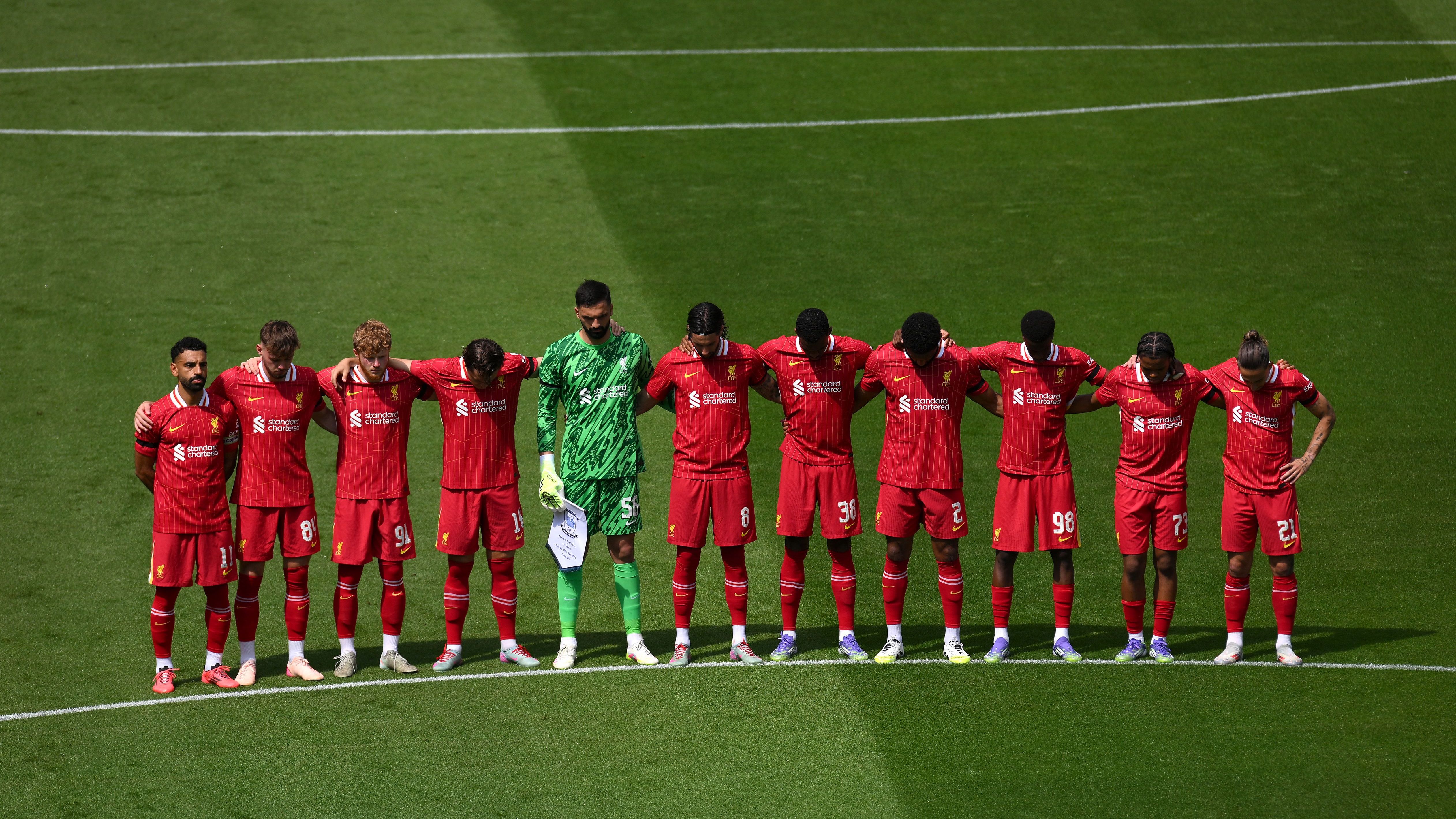 'I'm extremely proud' - Arne Slot praises Liverpool squad for their 'strength and courage' after the passing of Diogo Jota