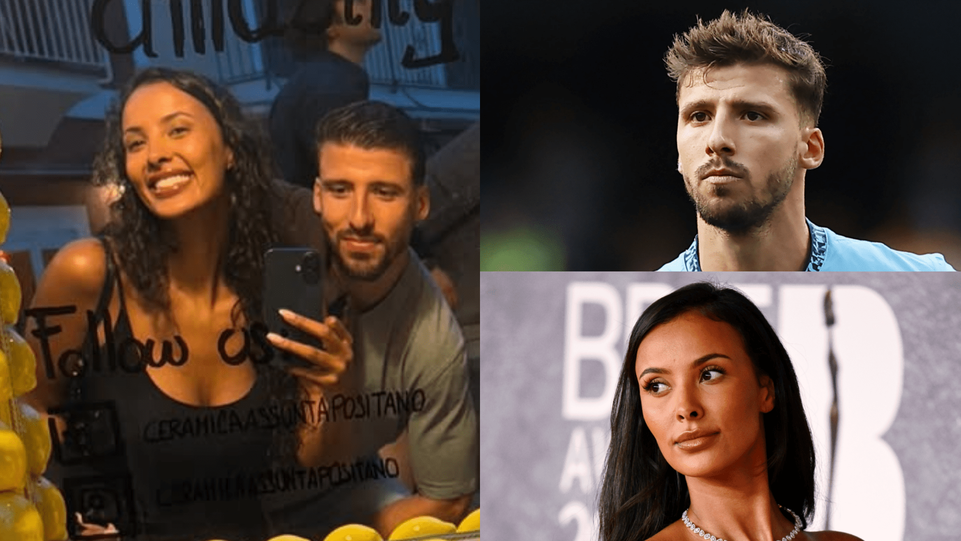 Maya Jama shows off boyfriend Ruben Dias's impressive trophy collection as Love Island star catches up with Man City defender