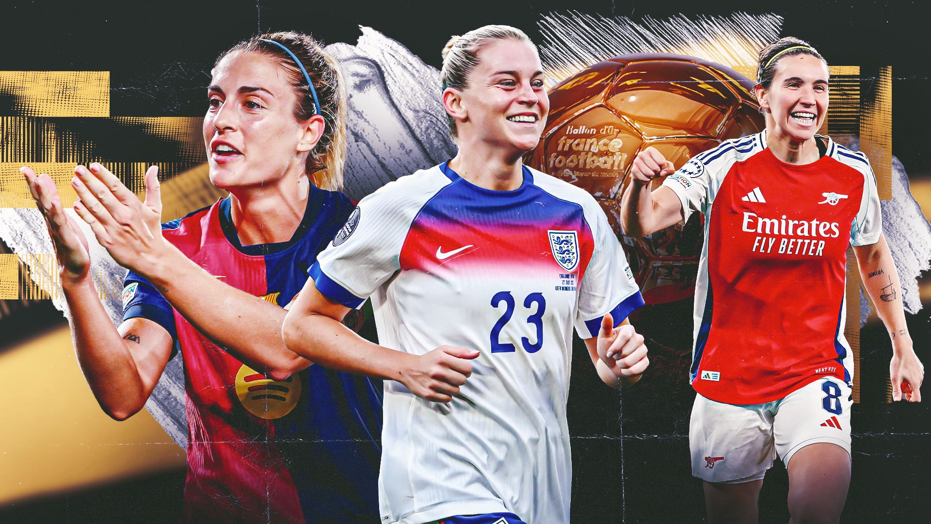 Ballon d'Or Feminin Power Rankings: Aitana Bonmati in contention for Golden Ball three-peat amid tough competition from Spain team-mates Alexia Putellas and Mariona Caldentey while Alessia Russo leads Lionesses candidates