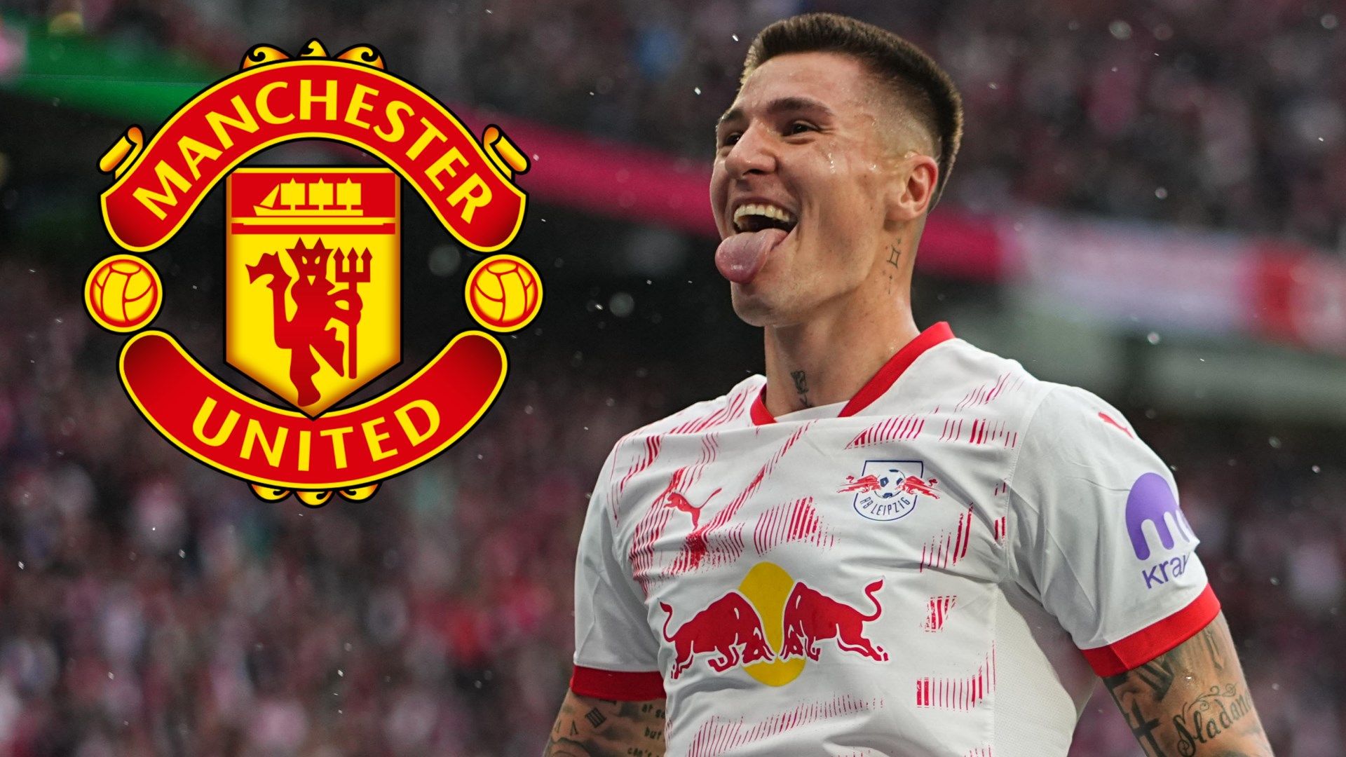 Man Utd reach 'agreement in principle' with RB Leipzig over €85m transfer for Slovenia striker Benjamin Sesko