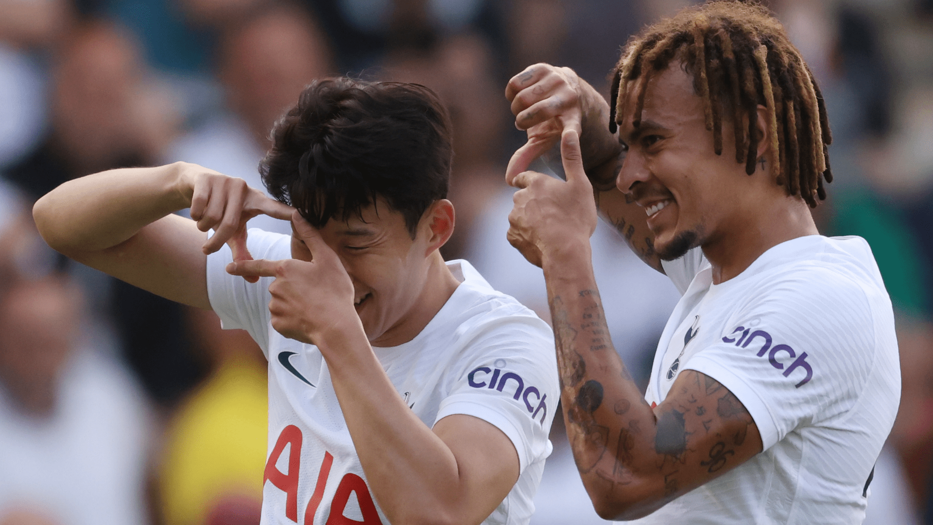Dele Alli sends 'legend' message to Son Heung-min as former Tottenham team-mate leaves north London for MLS as a trophy-winning hero