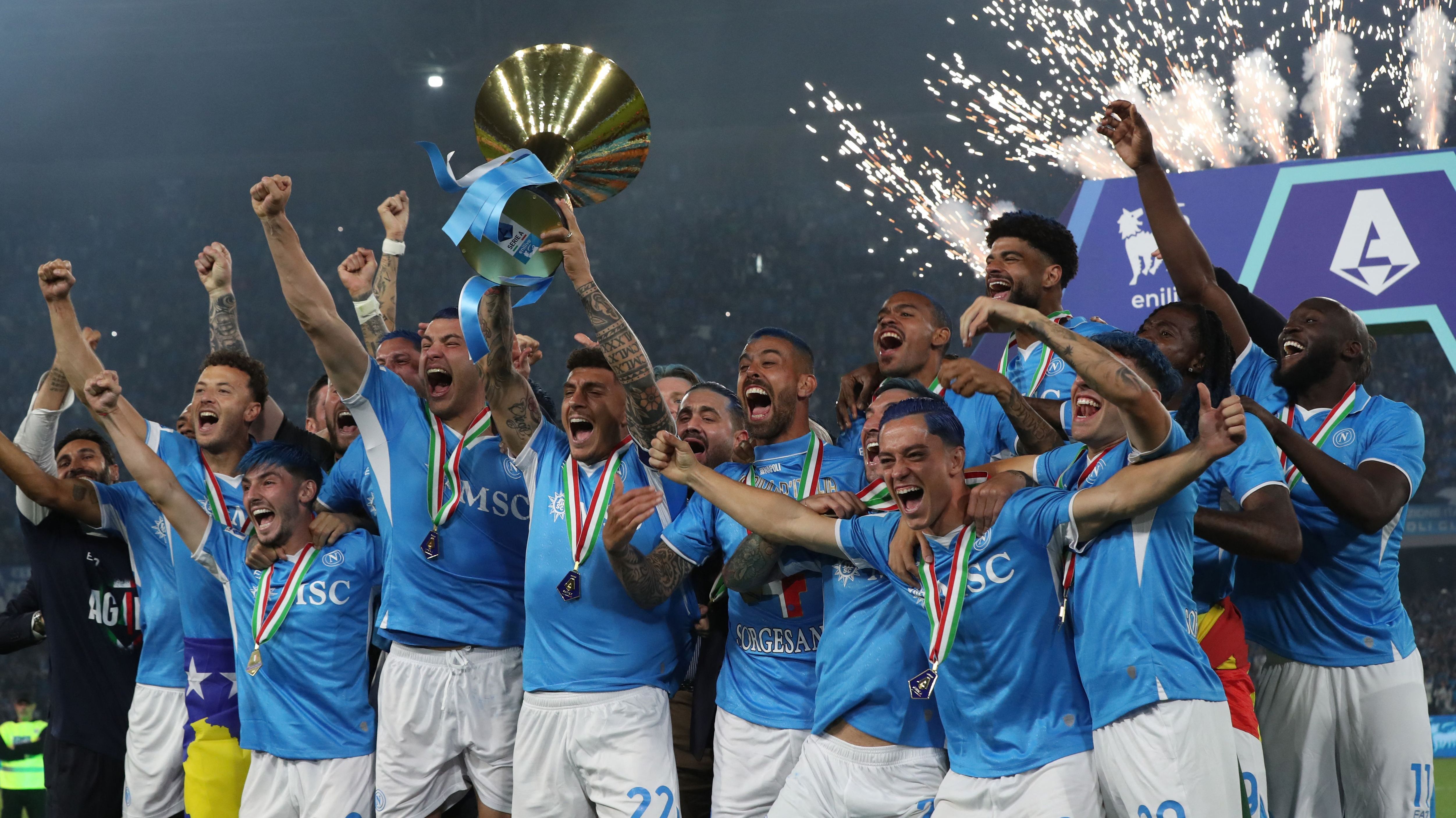 'Everyone had written me and Antonio Conte off!' - Romelu Lukaku redeemed himself and ex-Tottenham boss as Napoli striker explains explosive celebration in Serie A title-winning game