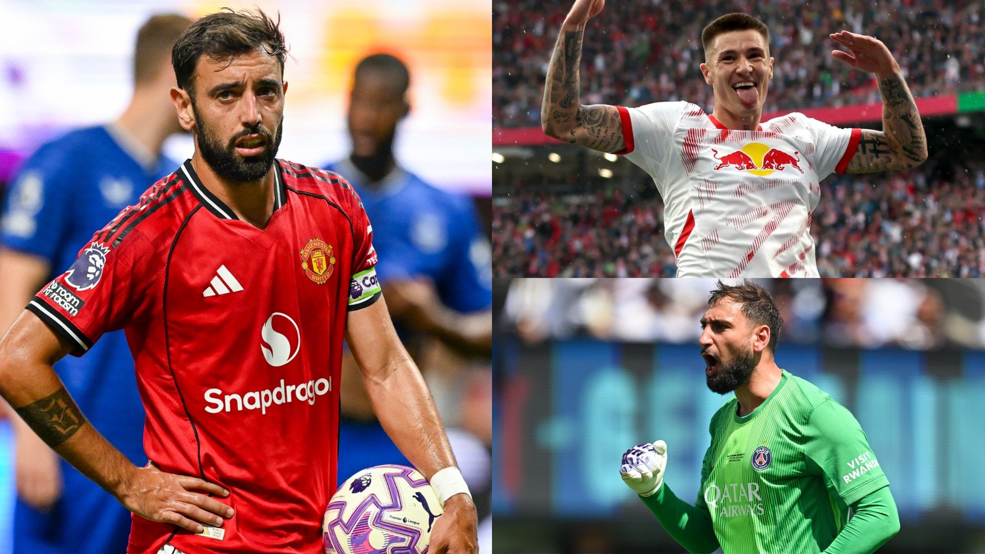 Benjamin Sesko, Gianluigi Donnarumma and six players Man Utd should sign to keep Bruno Fernandes happy after 'lazy' criticism