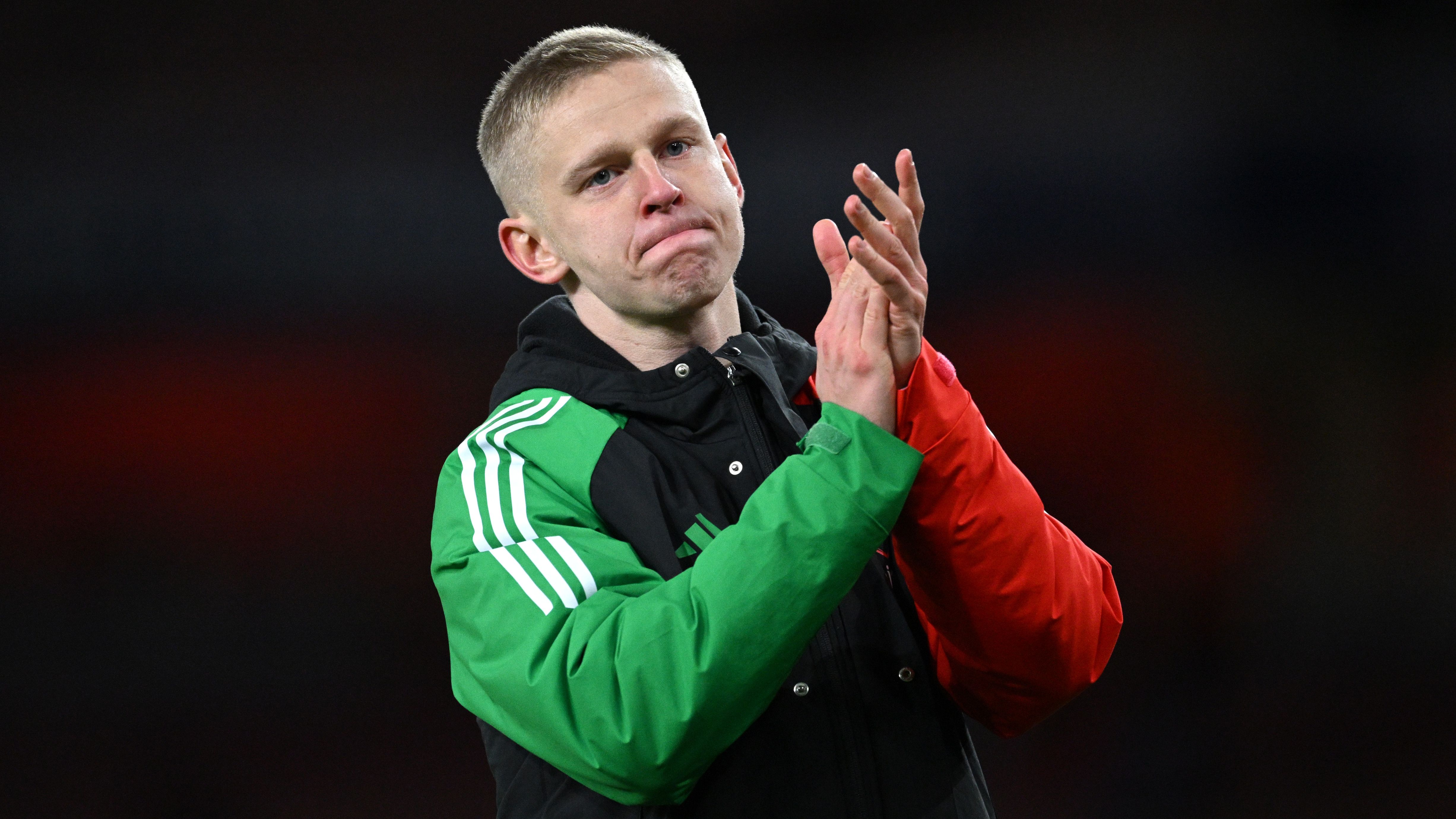 Transfer hint? Forgotten Arsenal man Oleksandr Zinchenko reflects on 'worst season' of his career & insists Mikel Arteta 'no longer believed in him'