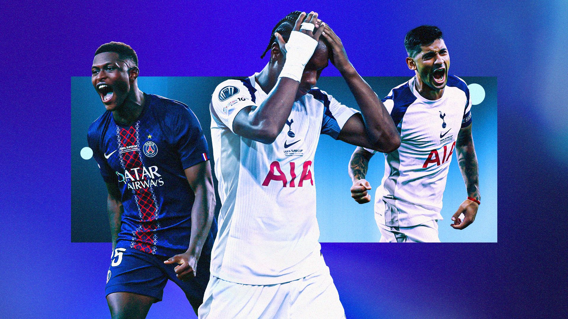 Tottenham player ratings vs PSG: Spurs denied at the death! Cristian Romero & Pape Sarr see hard work undone by late capitulation as Champions League winners claim UEFA Super Cup